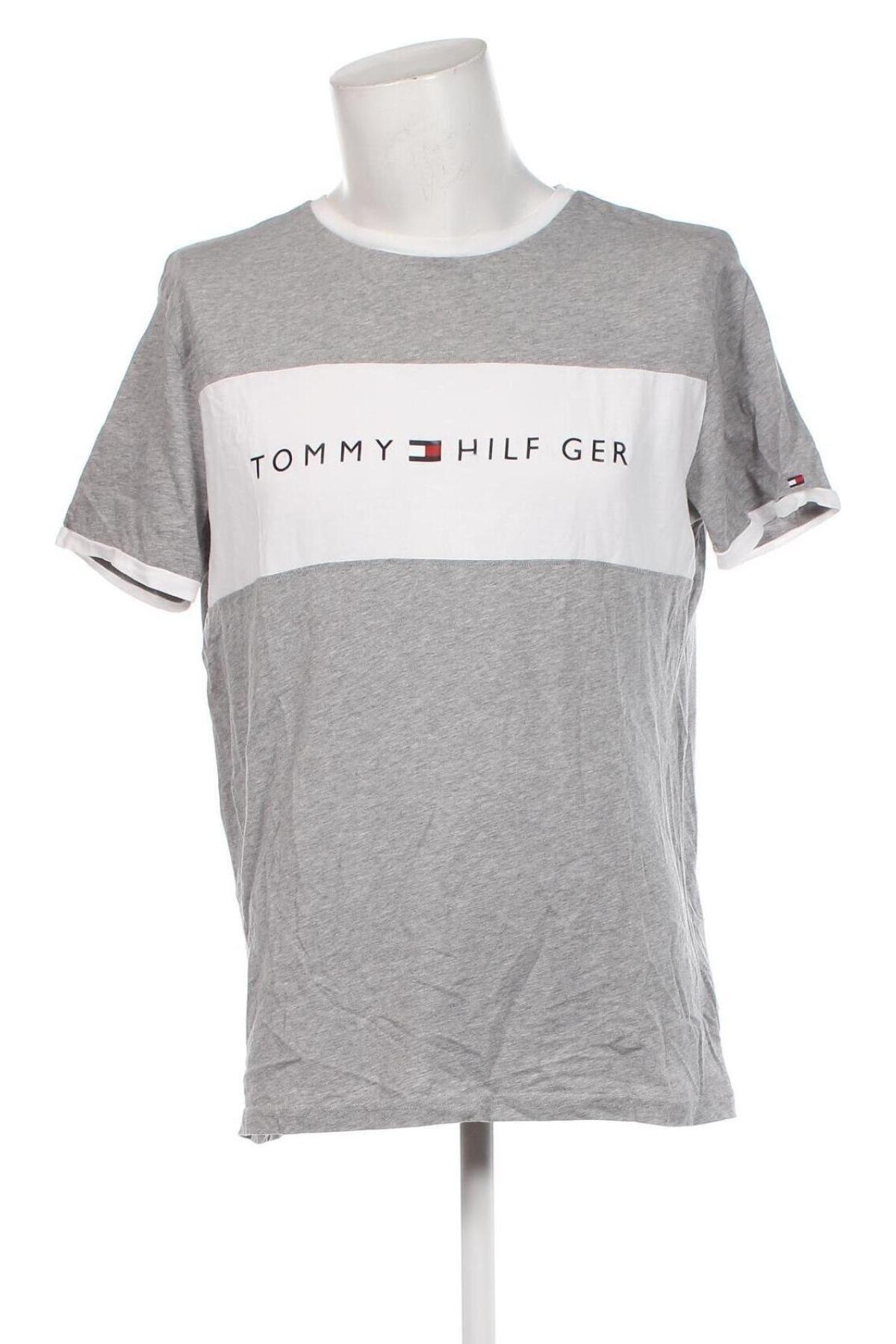 Herren T-Shirt Tommy Hilfiger, Größe XL, Farbe Grau, Preis 26,49 €