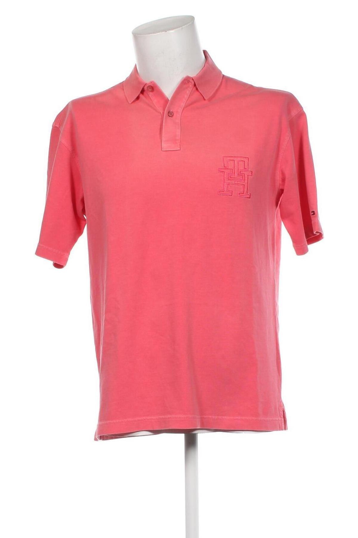 Herren T-Shirt Tommy Hilfiger, Größe S, Farbe Rosa, Preis 71,29 €