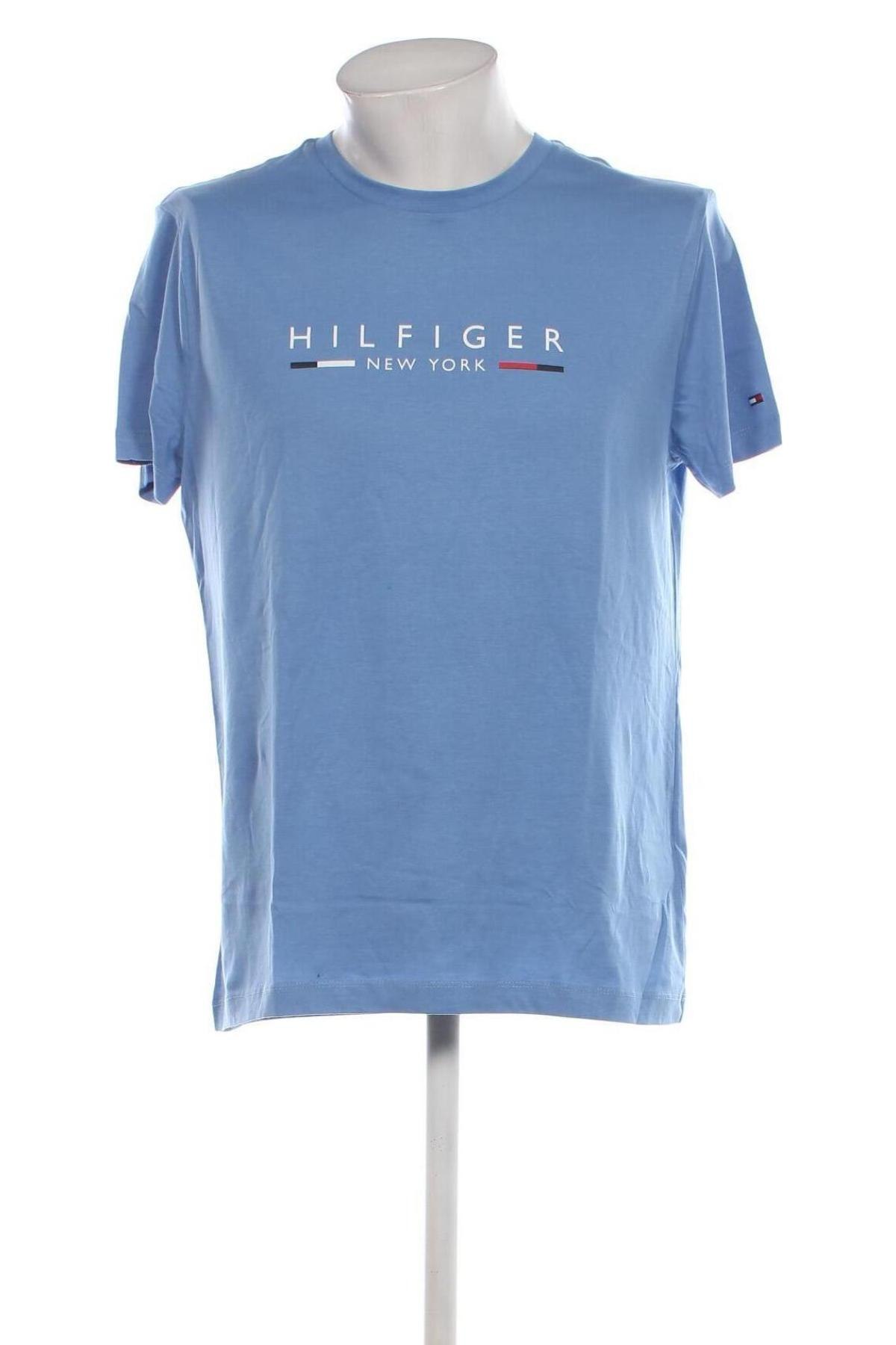 Tricou de bărbați Tommy Hilfiger, Mărime XL, Culoare Albastru, Preț 188,99 Lei