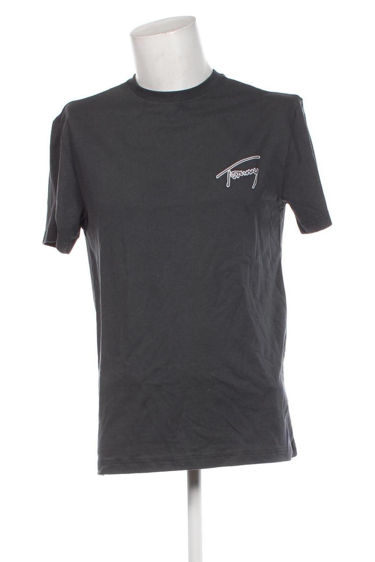 Herren T-Shirt Tommy Jeans, Größe M, Farbe Grau, Preis 34,99 €