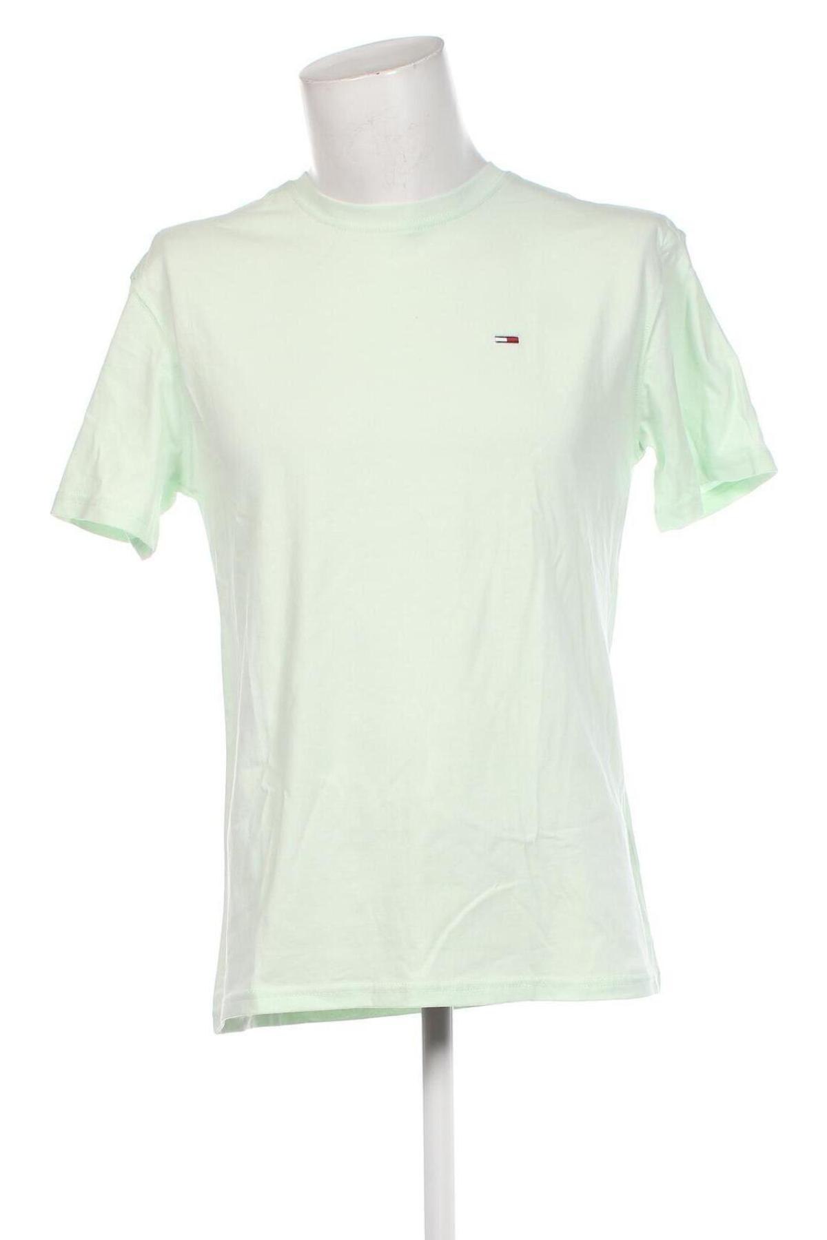 Herren T-Shirt Tommy Jeans, Größe S, Farbe Grün, Preis € 28,99