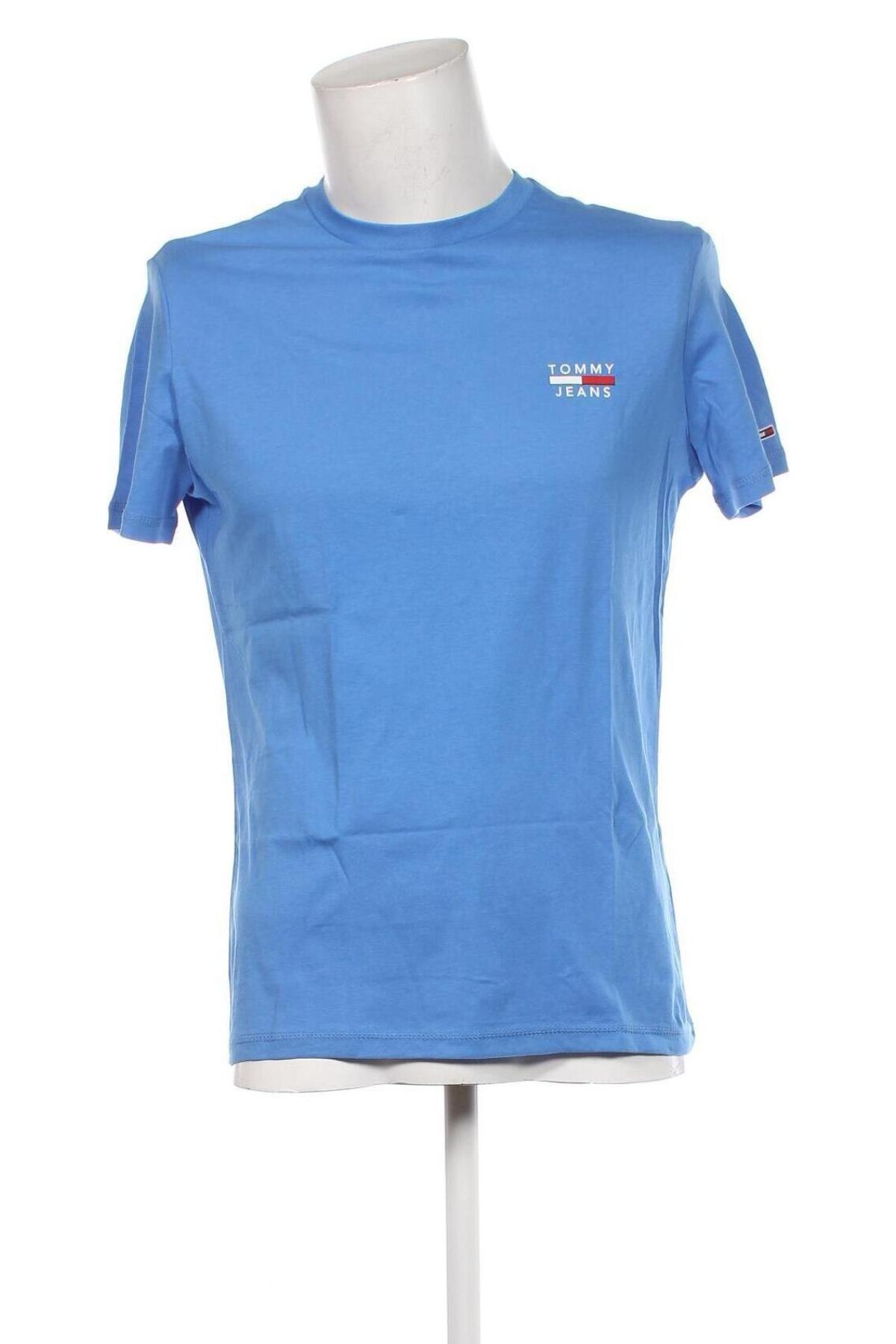 Herren T-Shirt Tommy Jeans, Größe L, Farbe Blau, Preis 31,49 €