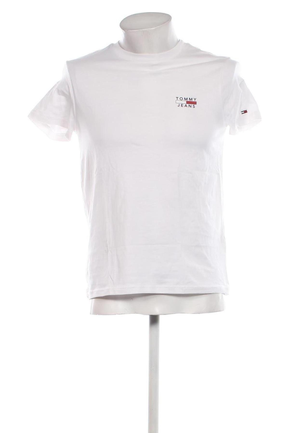 Męski T-shirt Tommy Jeans, Rozmiar S, Kolor Biały, Cena 184,99 zł