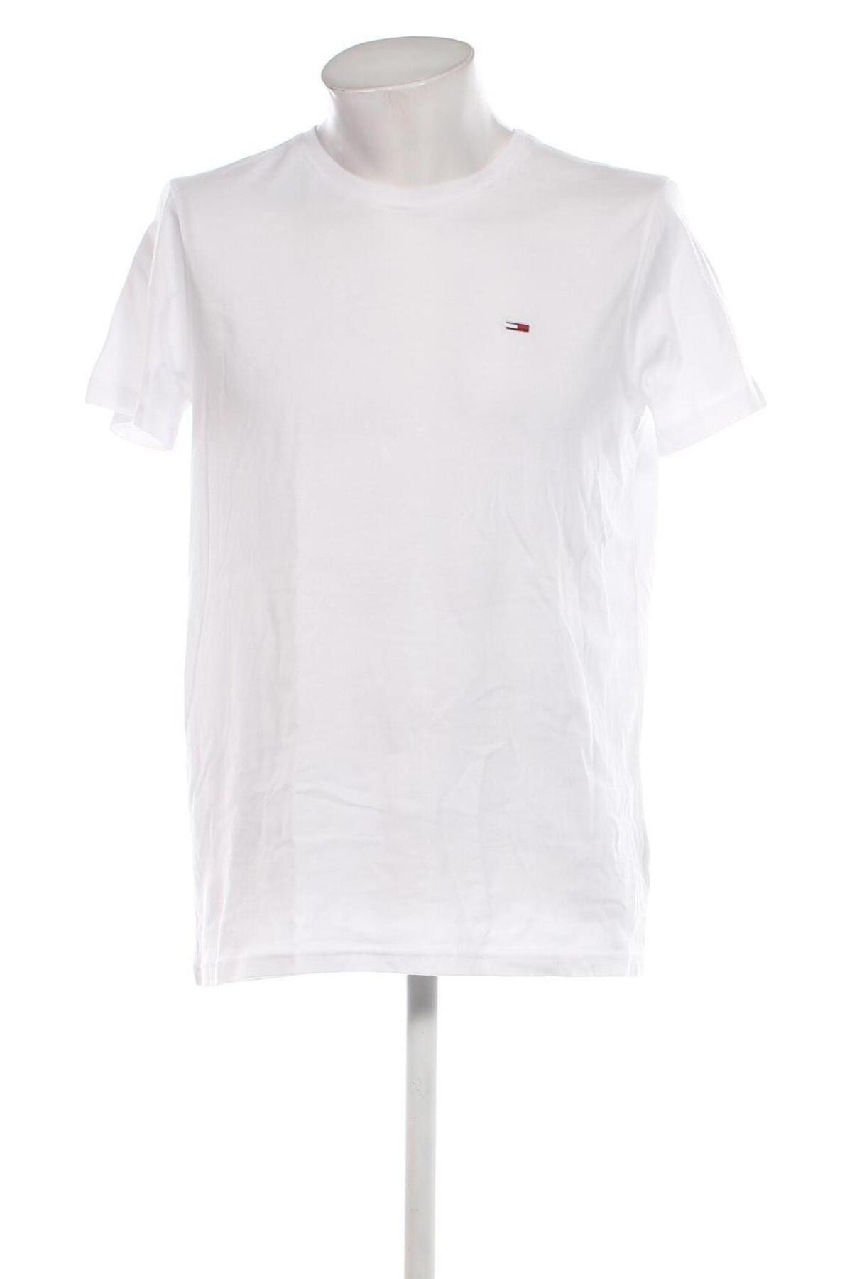 Ανδρικό t-shirt Tommy Jeans, Μέγεθος XL, Χρώμα Λευκό, Τιμή 30,99 €