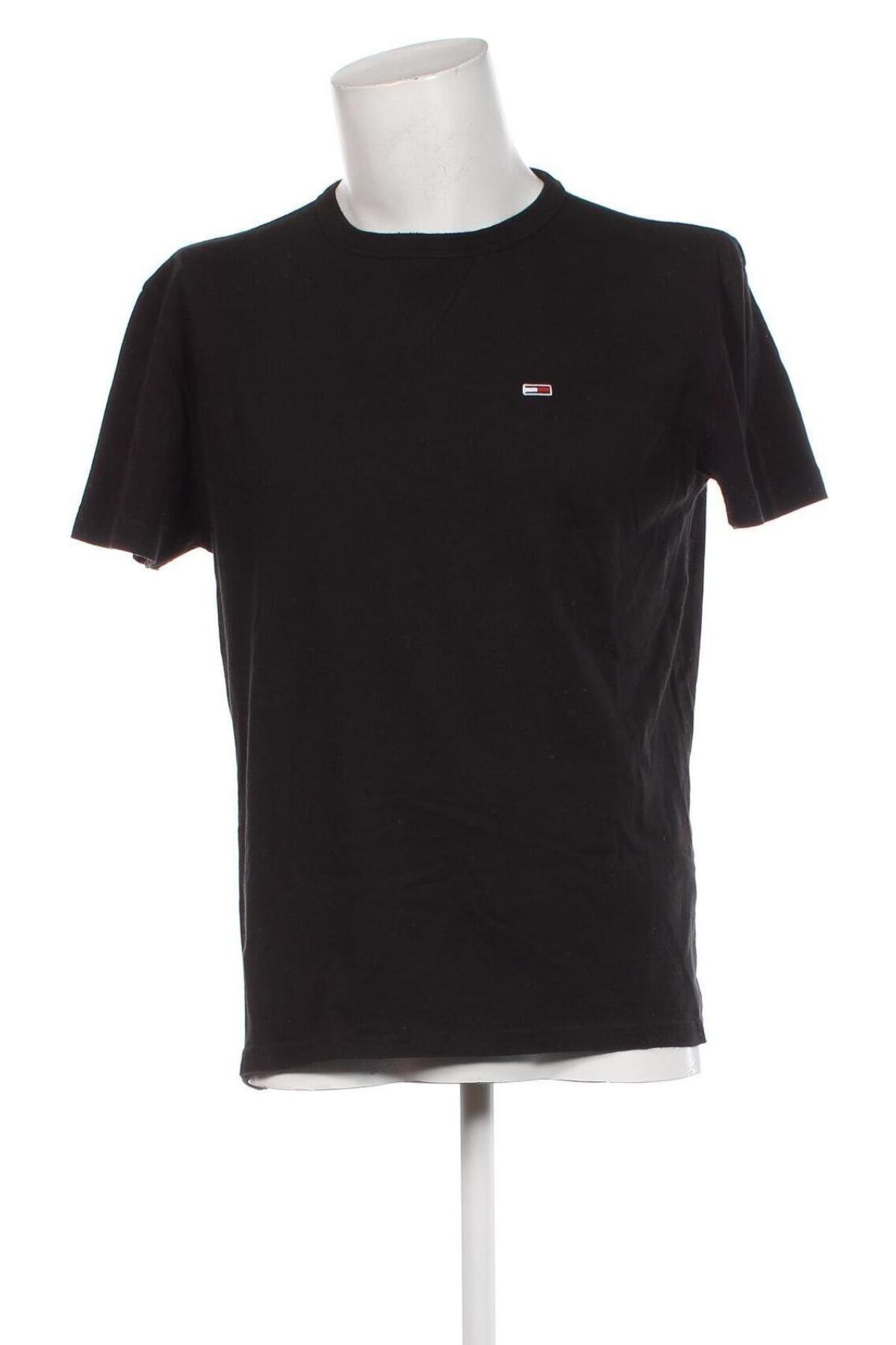 Ανδρικό t-shirt Tommy Jeans, Μέγεθος L, Χρώμα Μαύρο, Τιμή 42,49 €