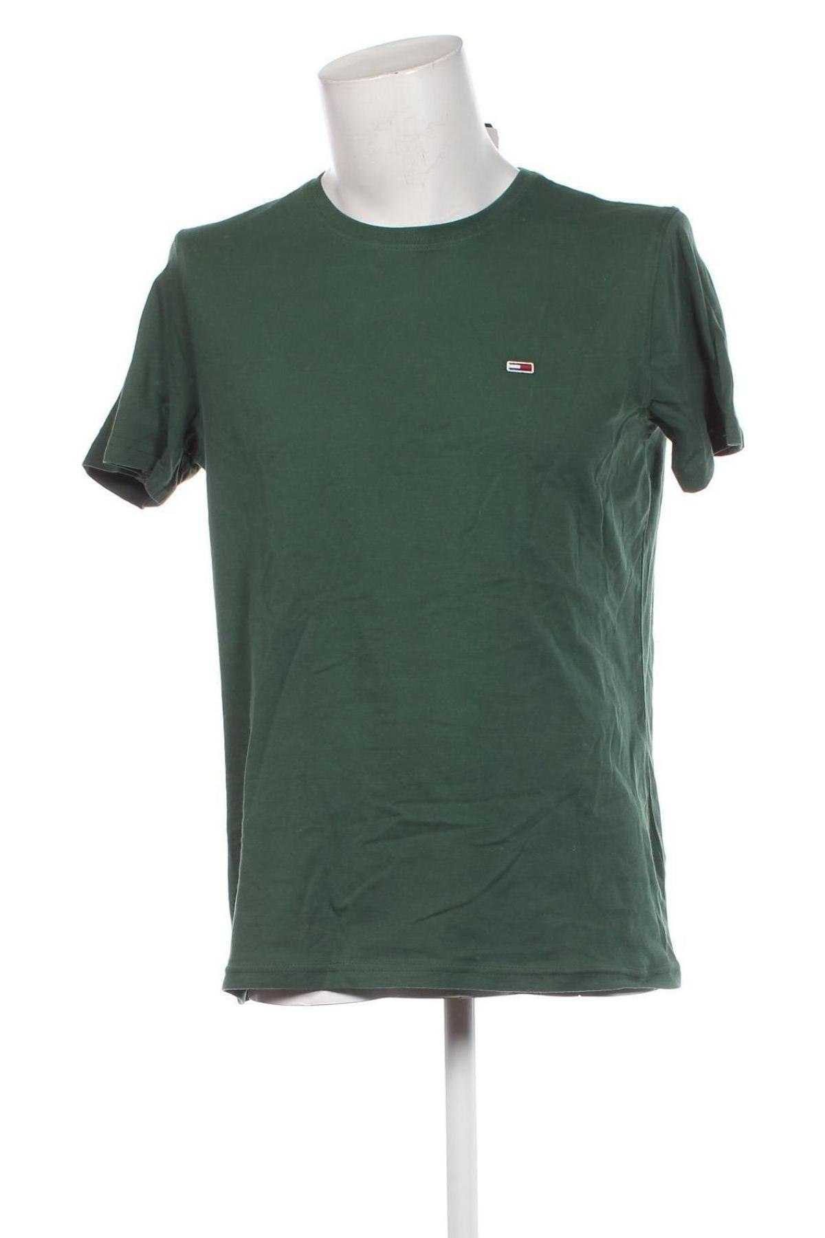 Tricou de bărbați Tommy Jeans, Mărime L, Culoare Verde, Preț 188,99 Lei