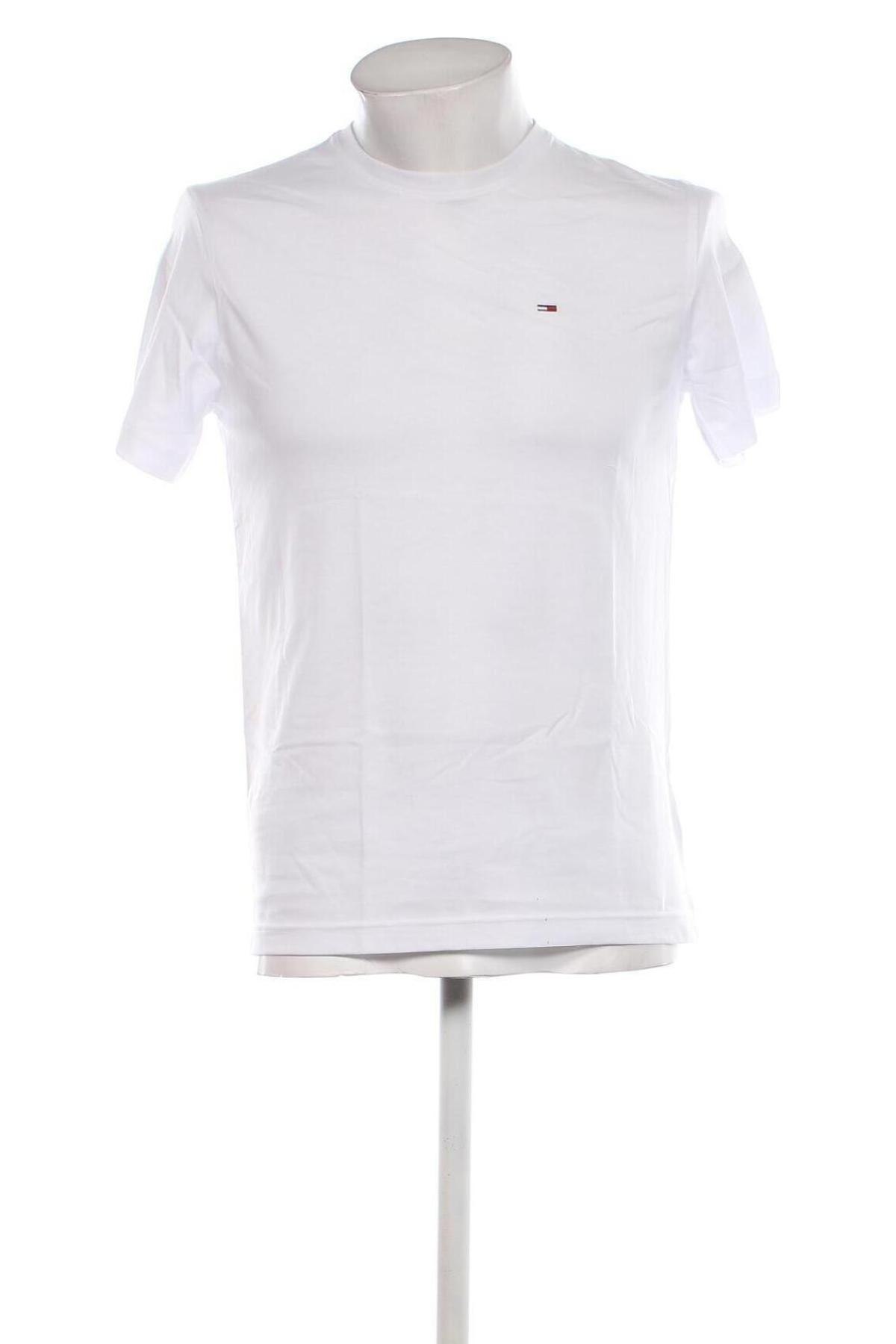 Męski T-shirt Tommy Jeans, Rozmiar XS, Kolor Biały, Cena 183,99 zł