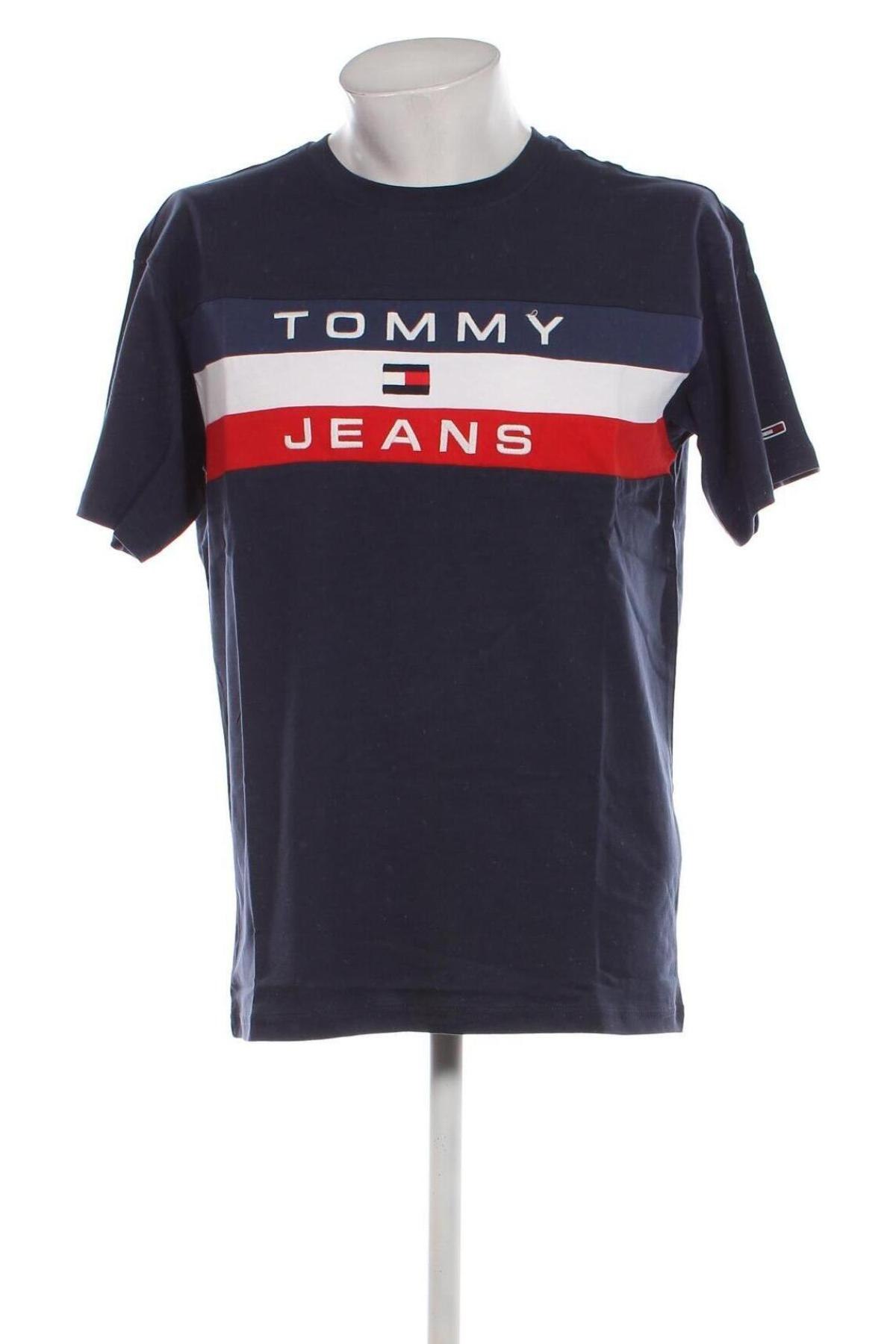 Pánské tričko  Tommy Jeans, Velikost M, Barva Modrá, Cena  633,00 Kč