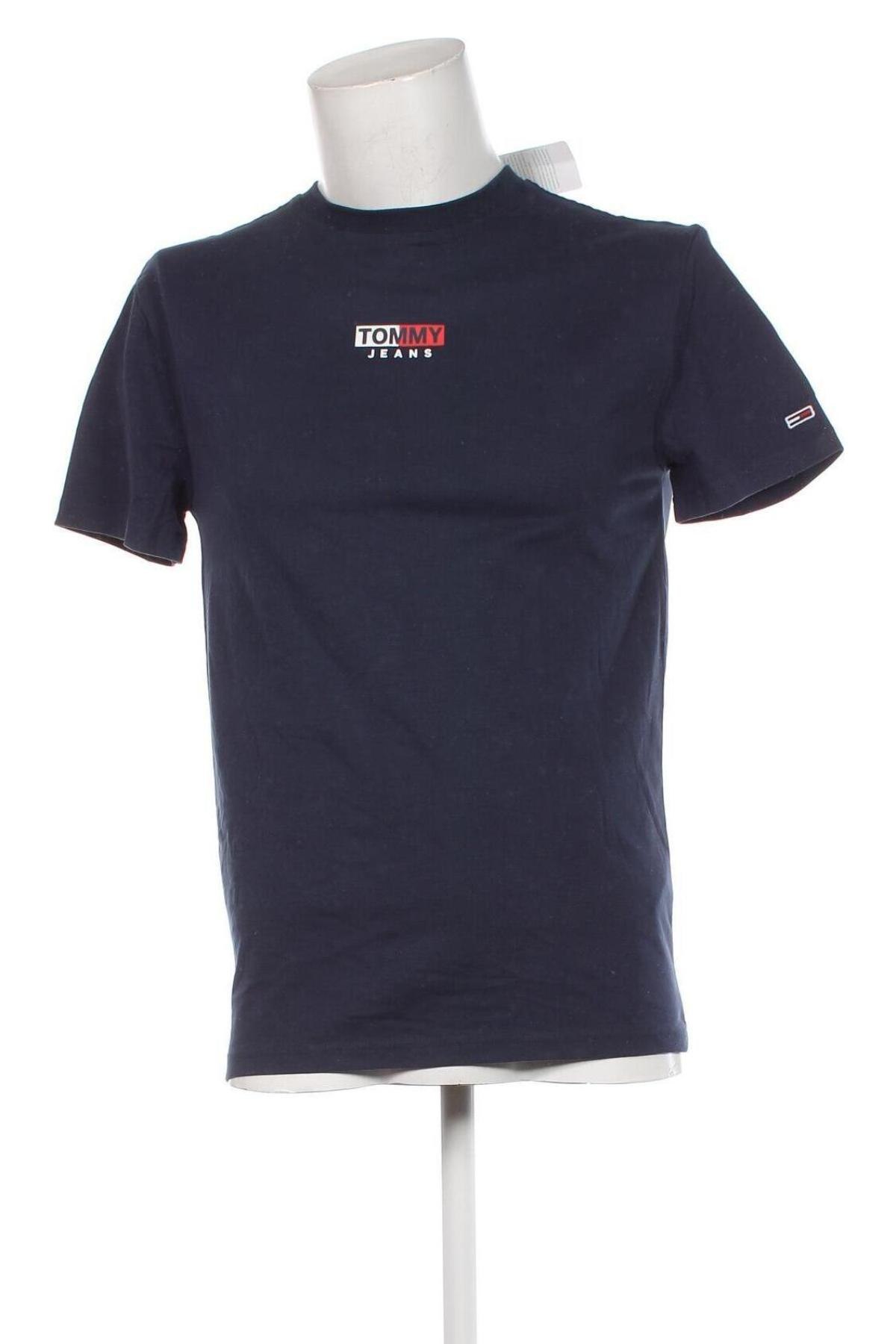 Ανδρικό t-shirt Tommy Jeans, Μέγεθος XS, Χρώμα Μπλέ, Τιμή 25,99 €