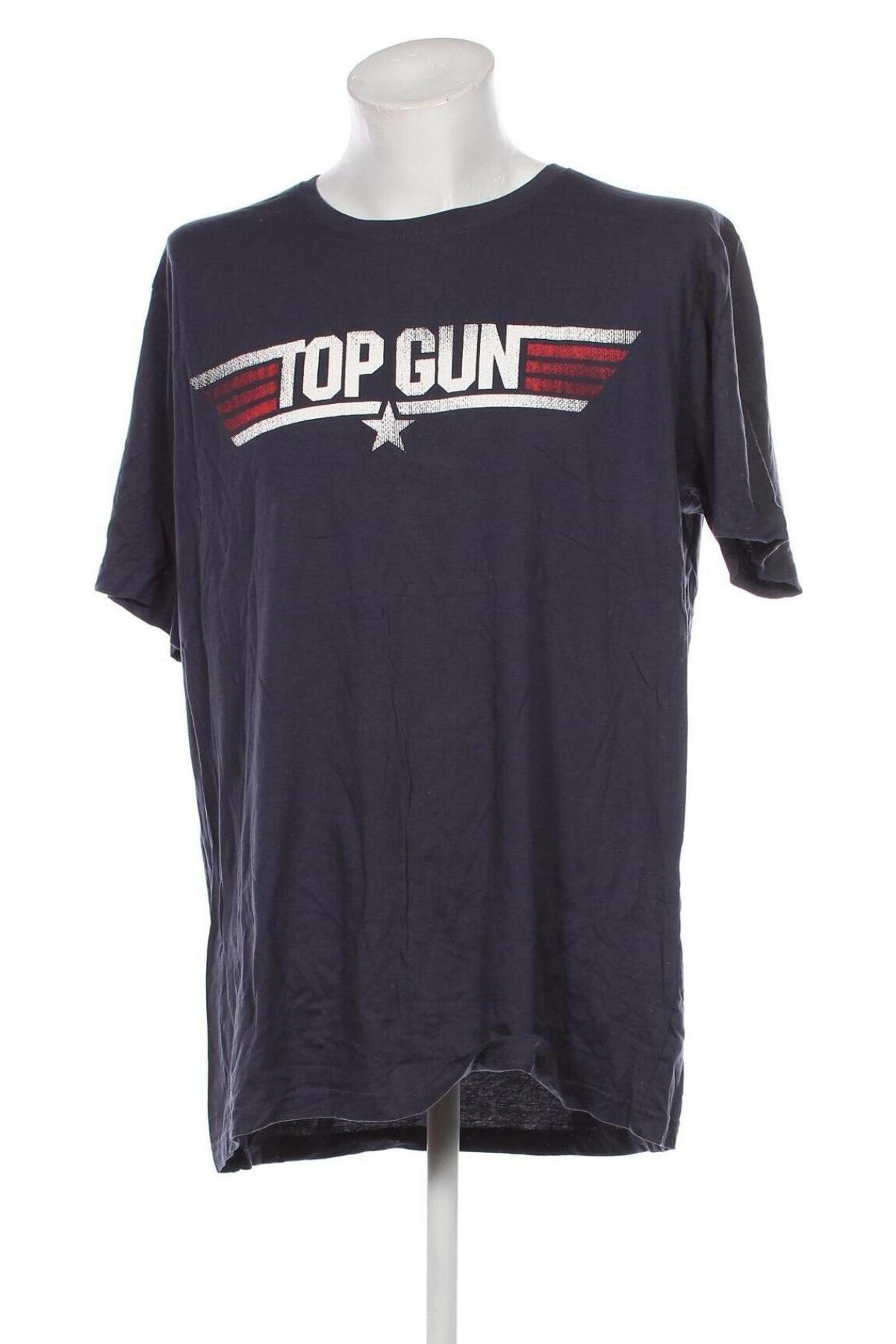 Męski T-shirt Top Gun, Rozmiar 3XL, Kolor Niebieski, Cena 179,12 zł