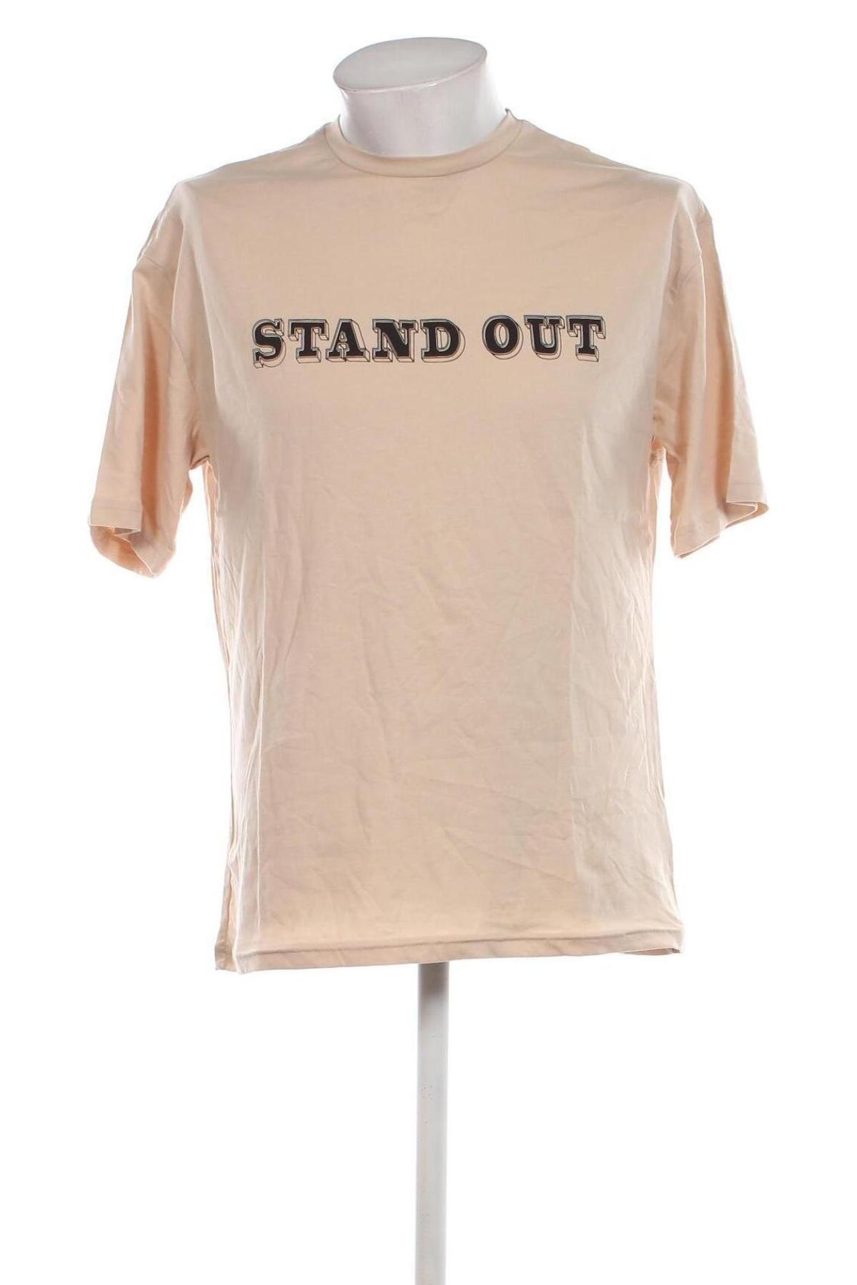 Pánske tričko  Trendyol, Veľkosť S, Farba Béžová, Cena  15,98 €