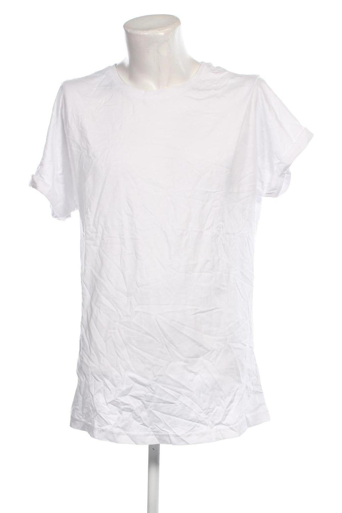 Herren T-Shirt Urban Classics, Größe M, Farbe Weiß, Preis 9,74 €