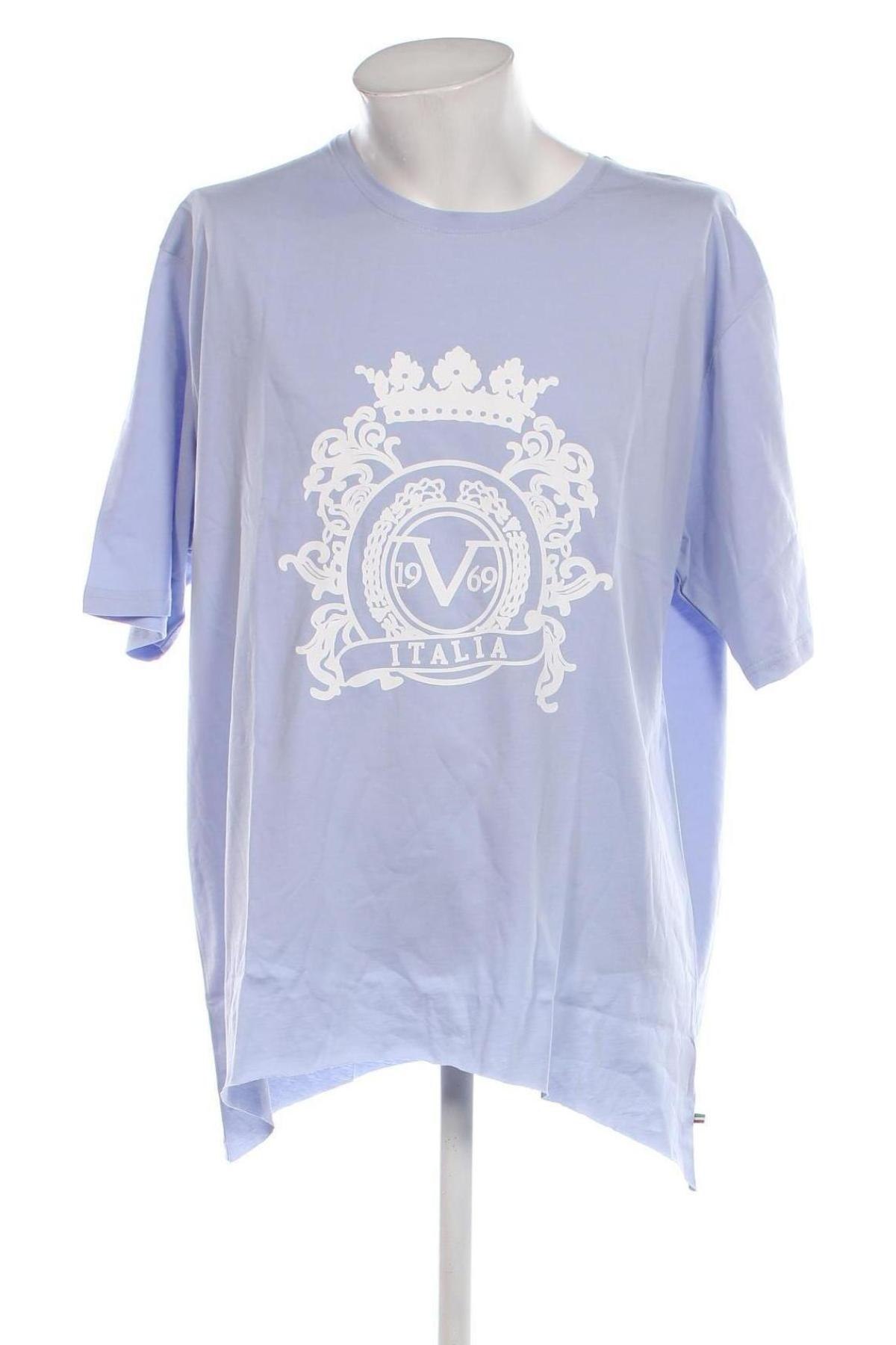 Ανδρικό t-shirt V 1969 Italia, Μέγεθος 3XL, Χρώμα Μπλέ, Τιμή 28,87 €