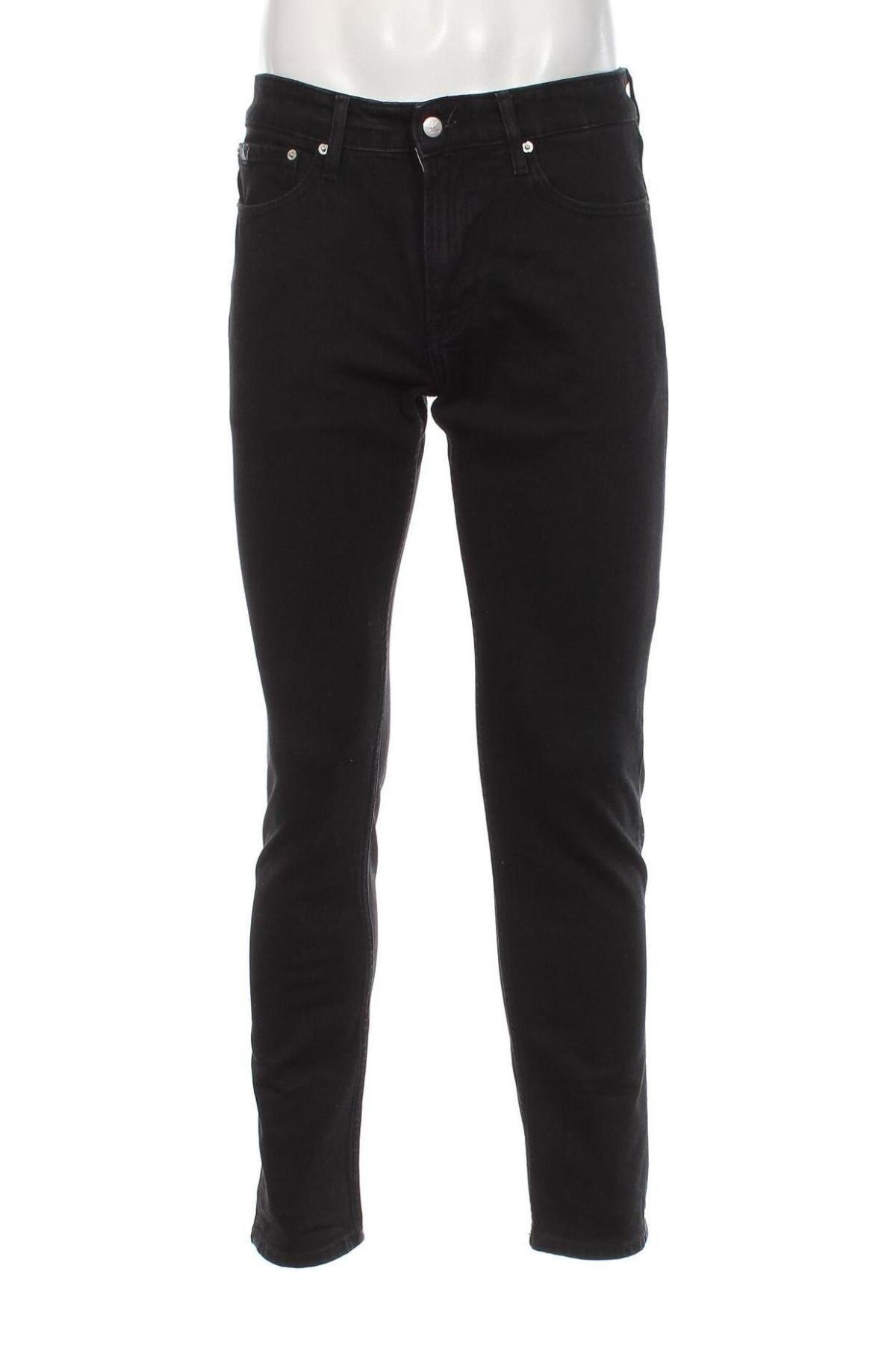 Мъжки дънки Calvin Klein Jeans, Размер M, Цвят Черен, Цена 112,20 лв.