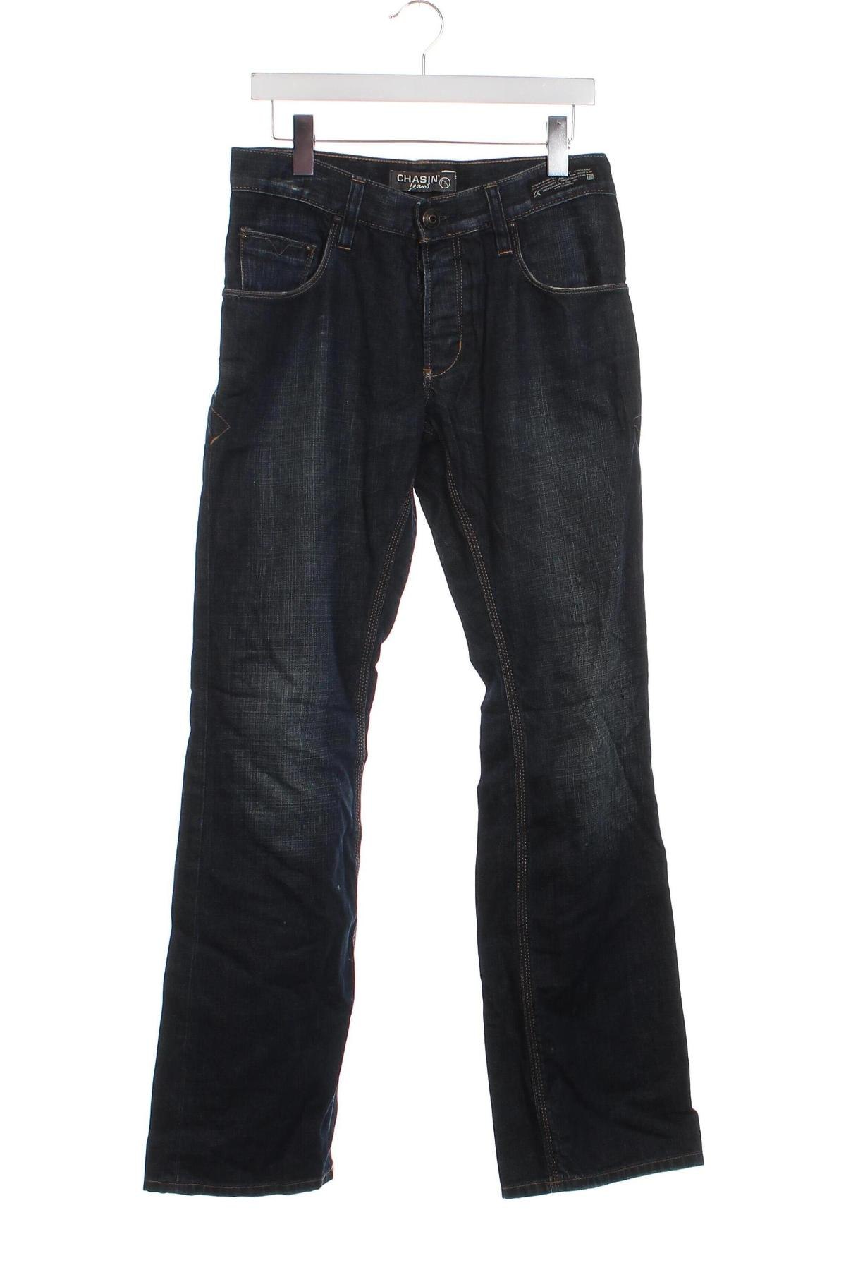 Herren Jeans Chasin', Größe S, Farbe Blau, Preis 5,49 €