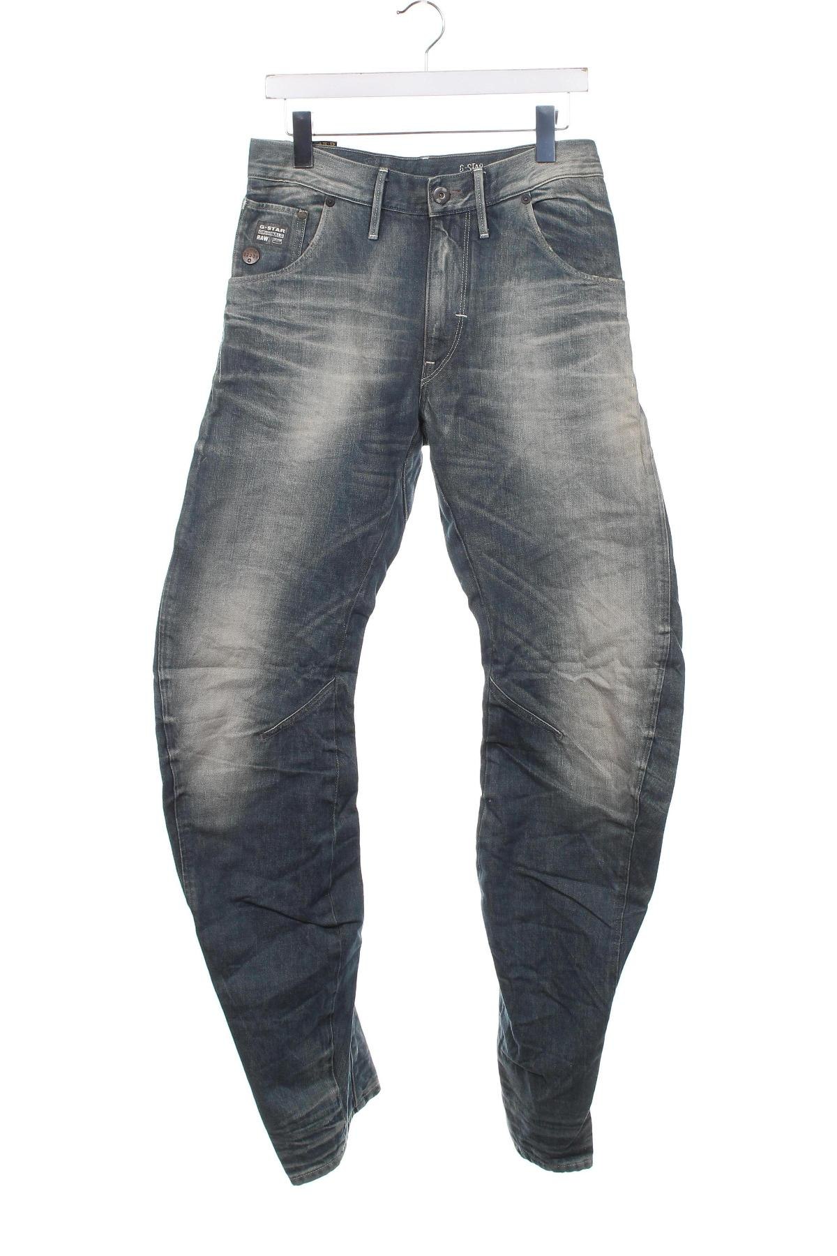 Męskie jeansy G-Star Raw, Rozmiar S, Kolor Szary, Cena 46,49 zł