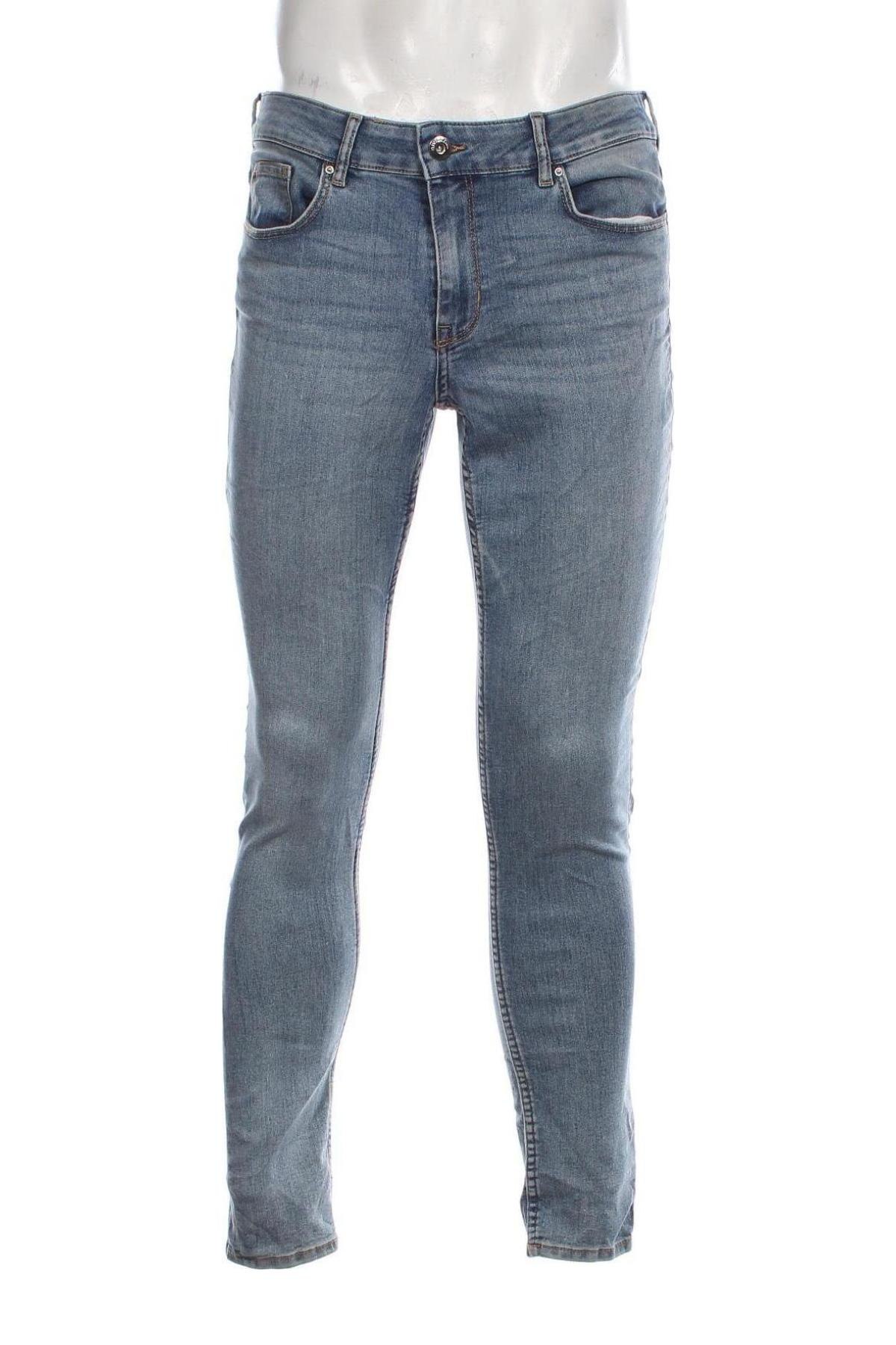 Męskie jeansy H&M Divided, Rozmiar M, Kolor Niebieski, Cena 72,99 zł