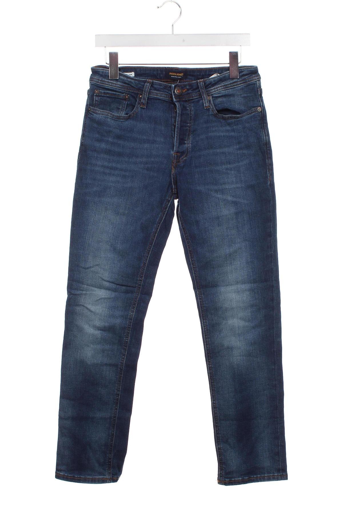 Męskie jeansy Jack & Jones, Rozmiar S, Kolor Niebieski, Cena 16,99 zł