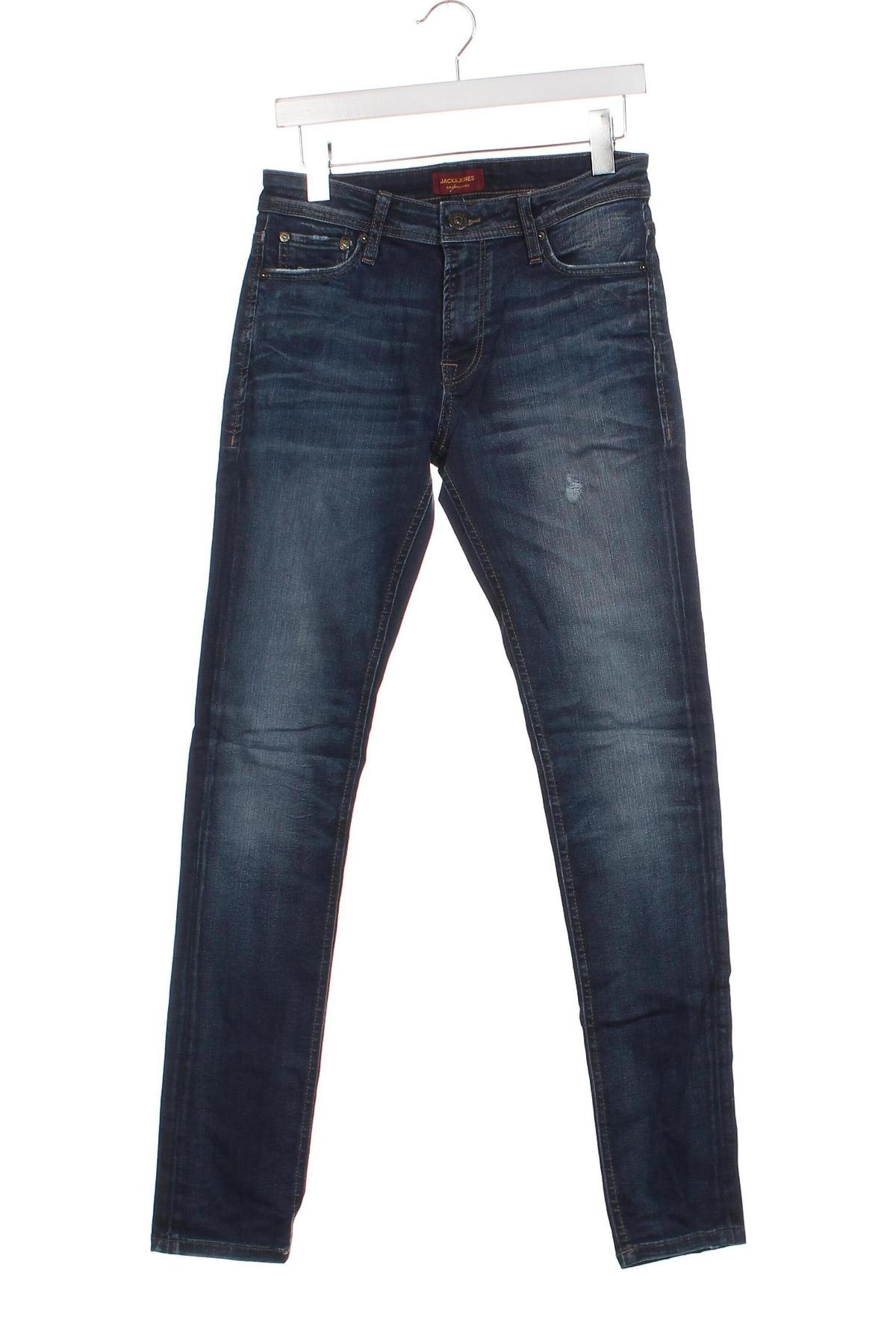 Męskie jeansy Jack & Jones, Rozmiar S, Kolor Niebieski, Cena 16,99 zł