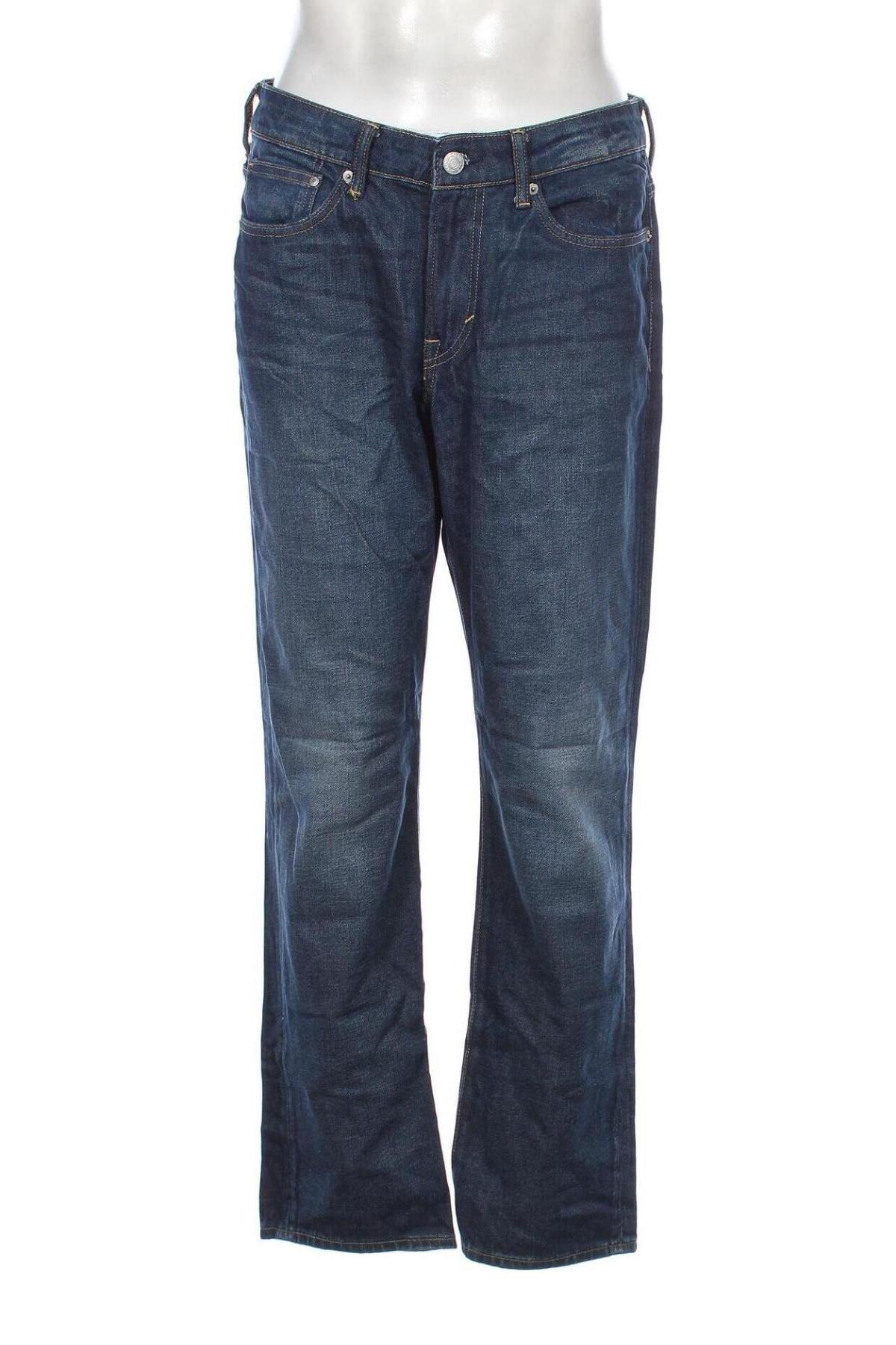 Męskie jeansy Regular Denim, Rozmiar M, Kolor Niebieski, Cena 27,99 zł