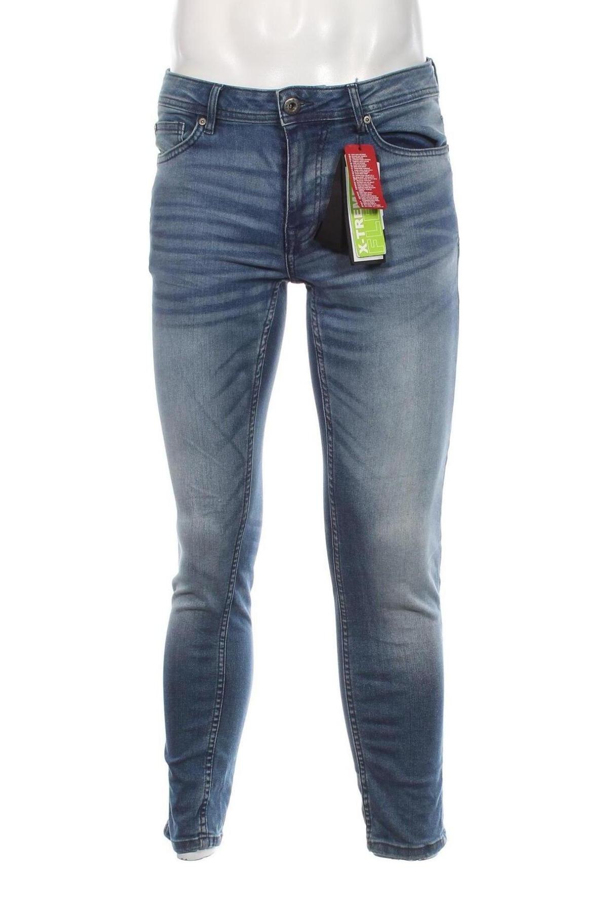 Herren Jeans Smog, Größe M, Farbe Blau, Preis 17,61 €