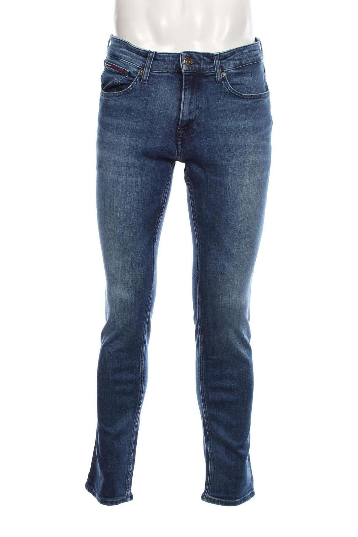 Мъжки дънки Tommy Jeans, Размер M, Цвят Син, Цена 41,25 лв.