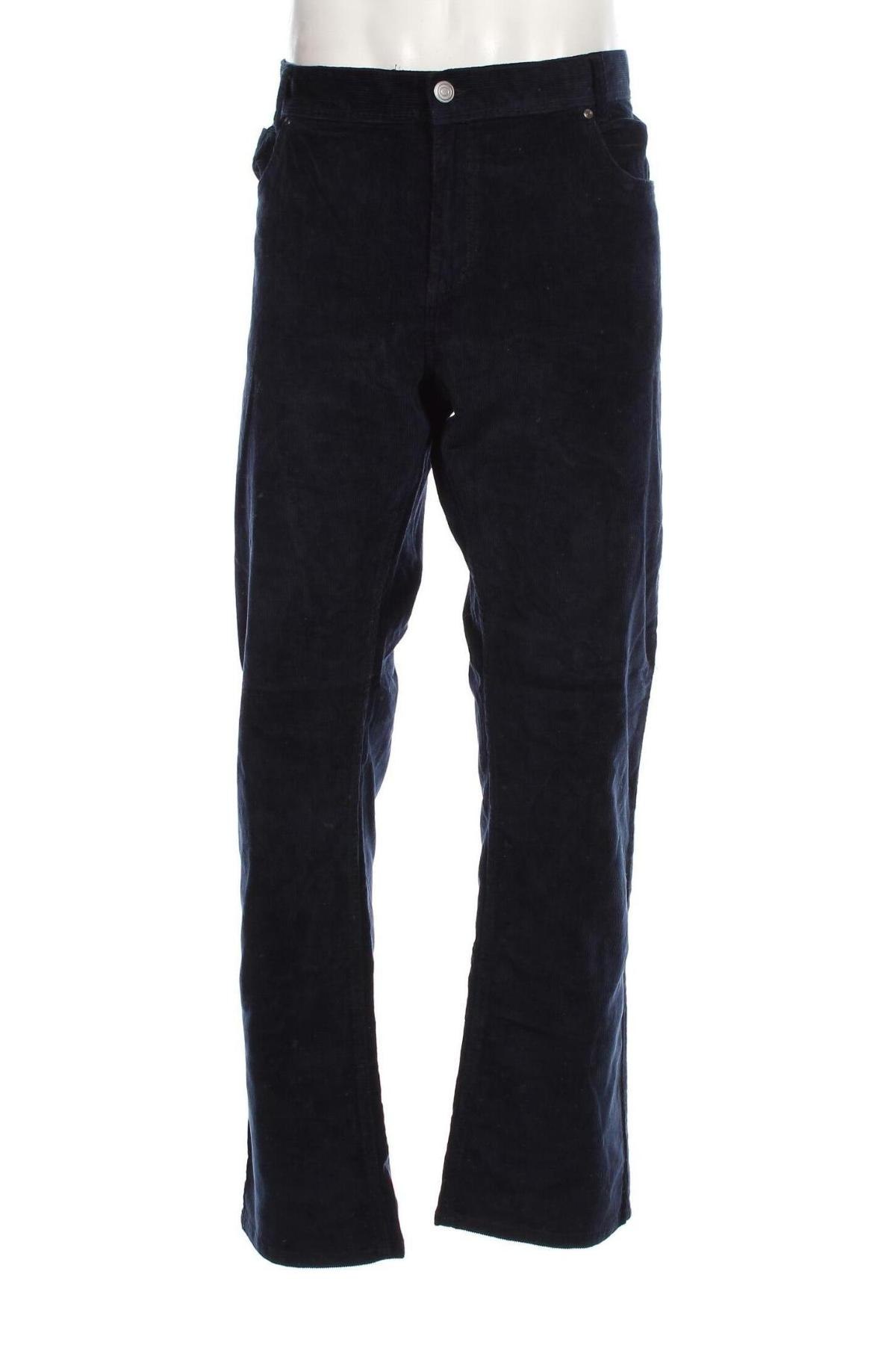 Ανδρικό κοτλέ παντελόνι Livergy, Μέγεθος XXL, Χρώμα Μπλέ, Τιμή 10,76 €
