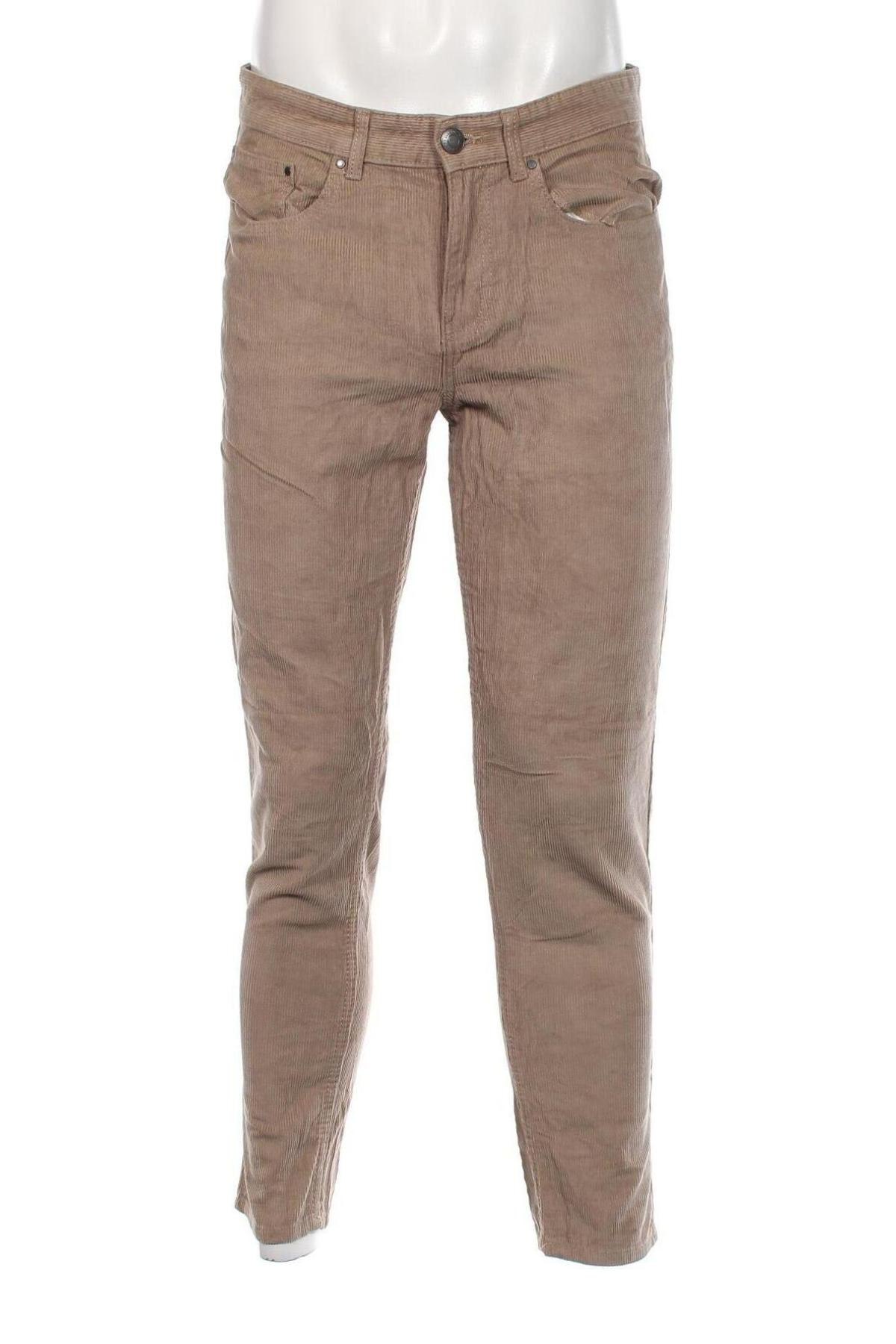 Herren Cordhose New Look, Größe M, Farbe Beige, Preis 5,99 €