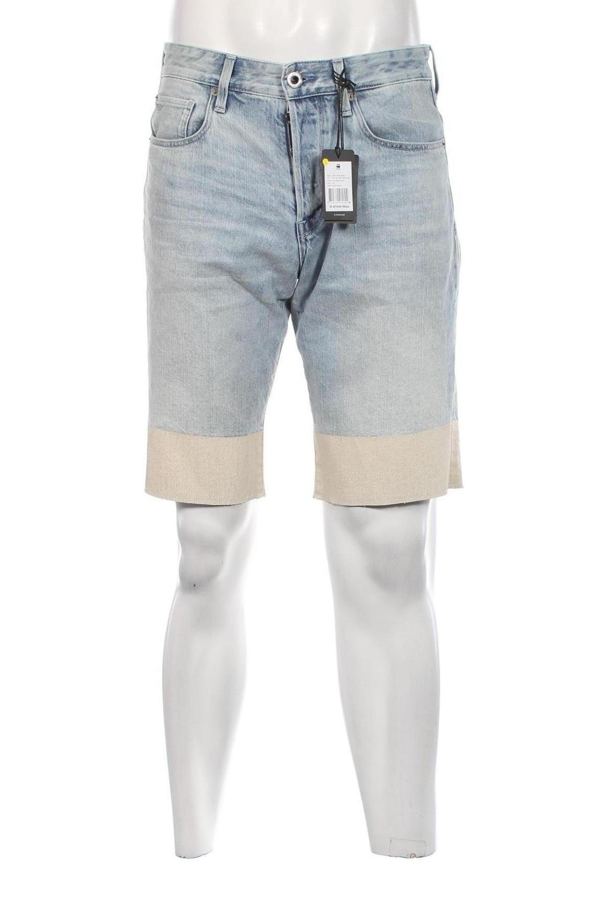 Pantaloni scurți de bărbați G-Star Raw, Mărime M, Culoare Albastru, Preț 273,75 Lei