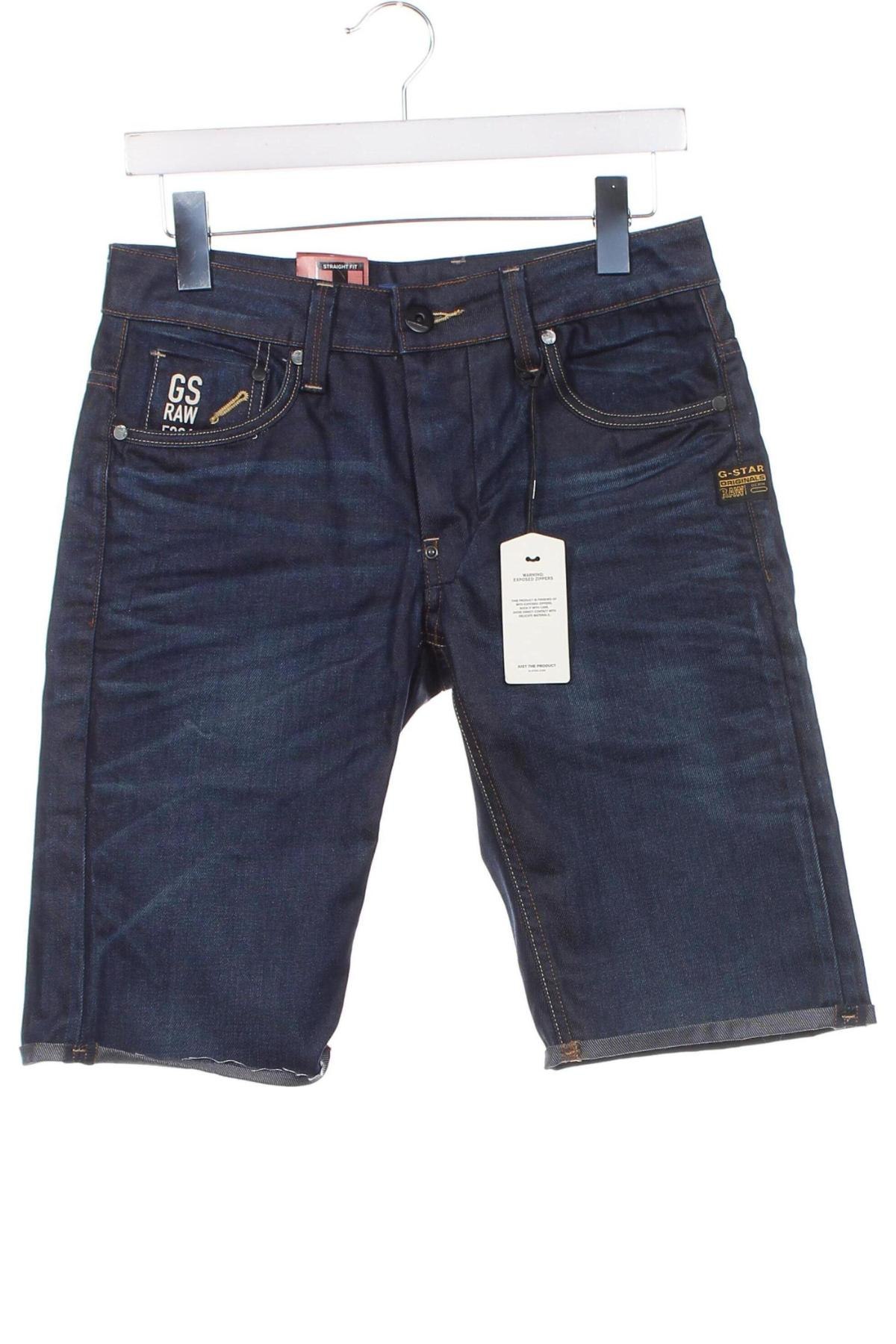 Pantaloni scurți de bărbați G-Star Raw, Mărime S, Culoare Albastru, Preț 264,14 Lei