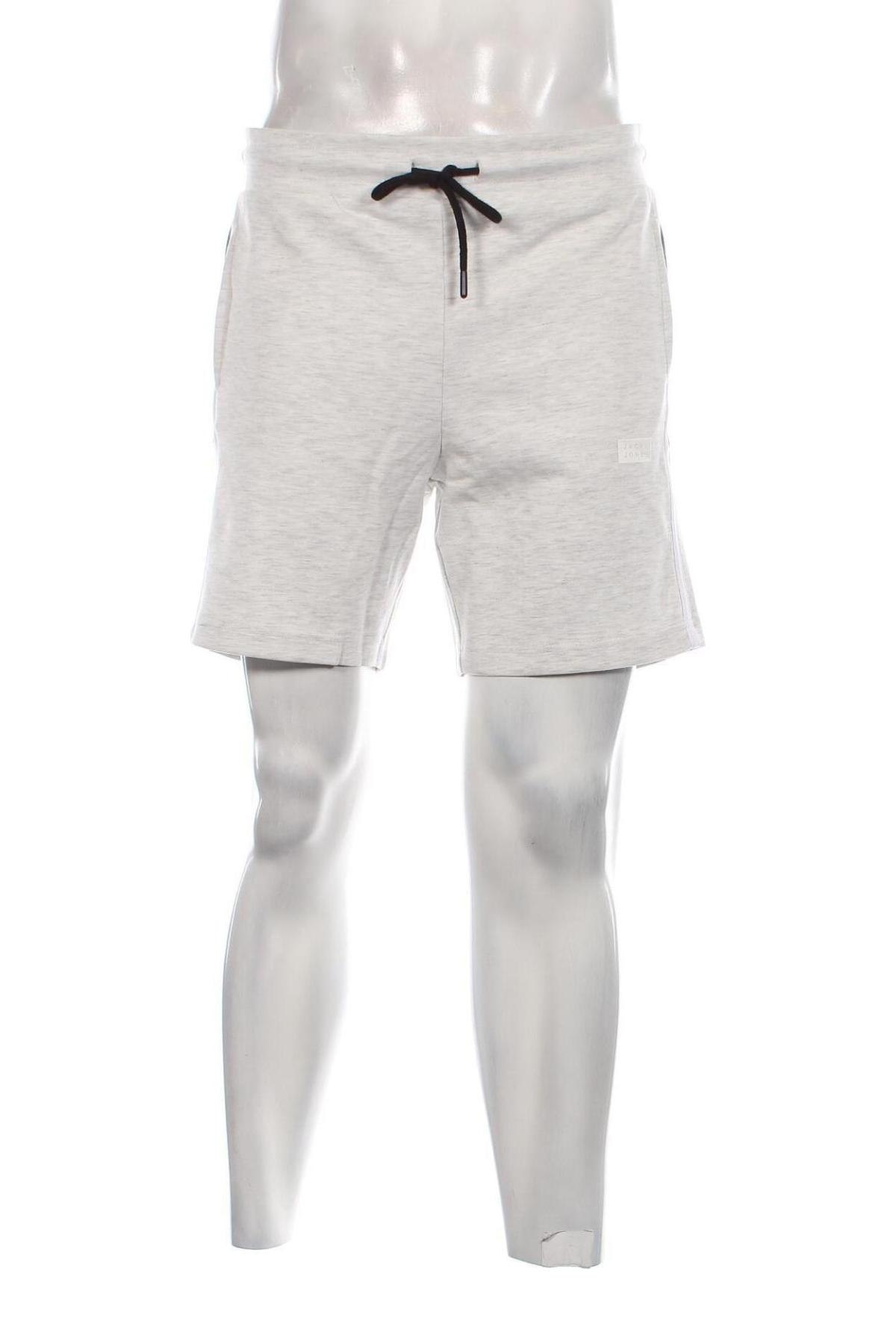 Мъжки къс панталон Jack & Jones, Размер L, Цвят Сив, Цена 41,00 лв.