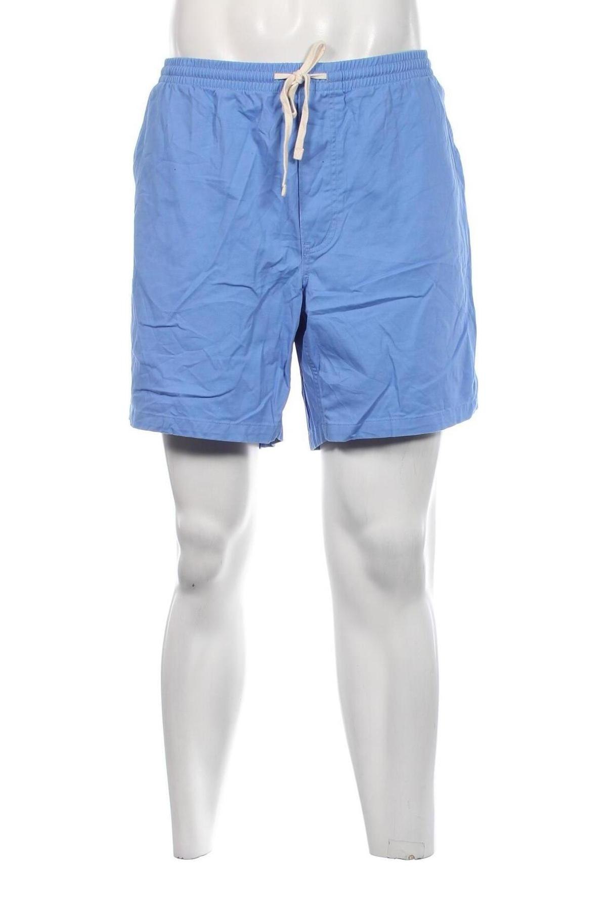 Pantaloni scurți de bărbați Lands' End, Mărime XL, Culoare Albastru, Preț 82,24 Lei