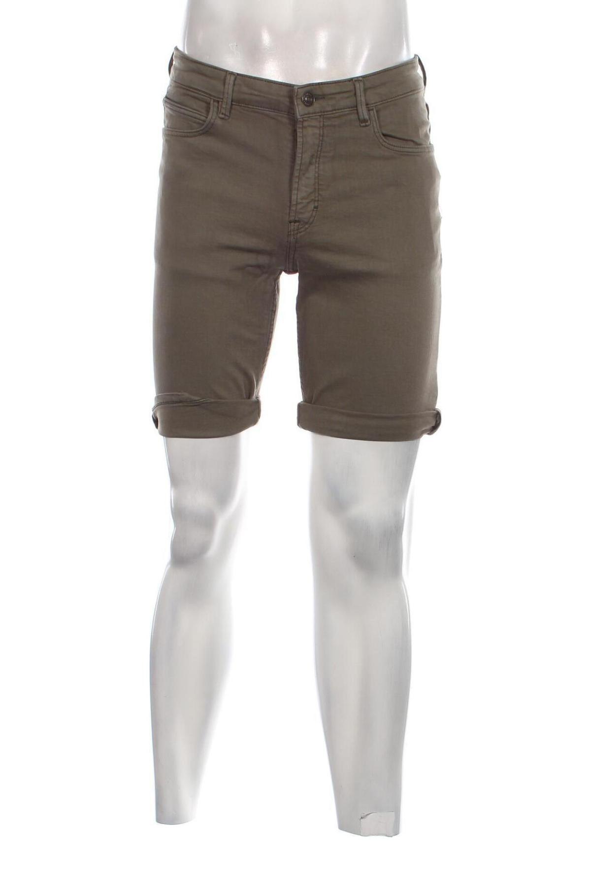 Pantaloni scurți de bărbați Mango, Mărime M, Culoare Verde, Preț 101,98 Lei