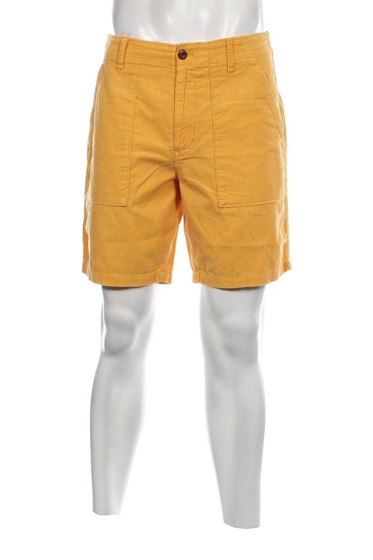 Мъжки къс панталон Outerknown, Размер L, Цвят Жълт, Цена 120,75 лв.
