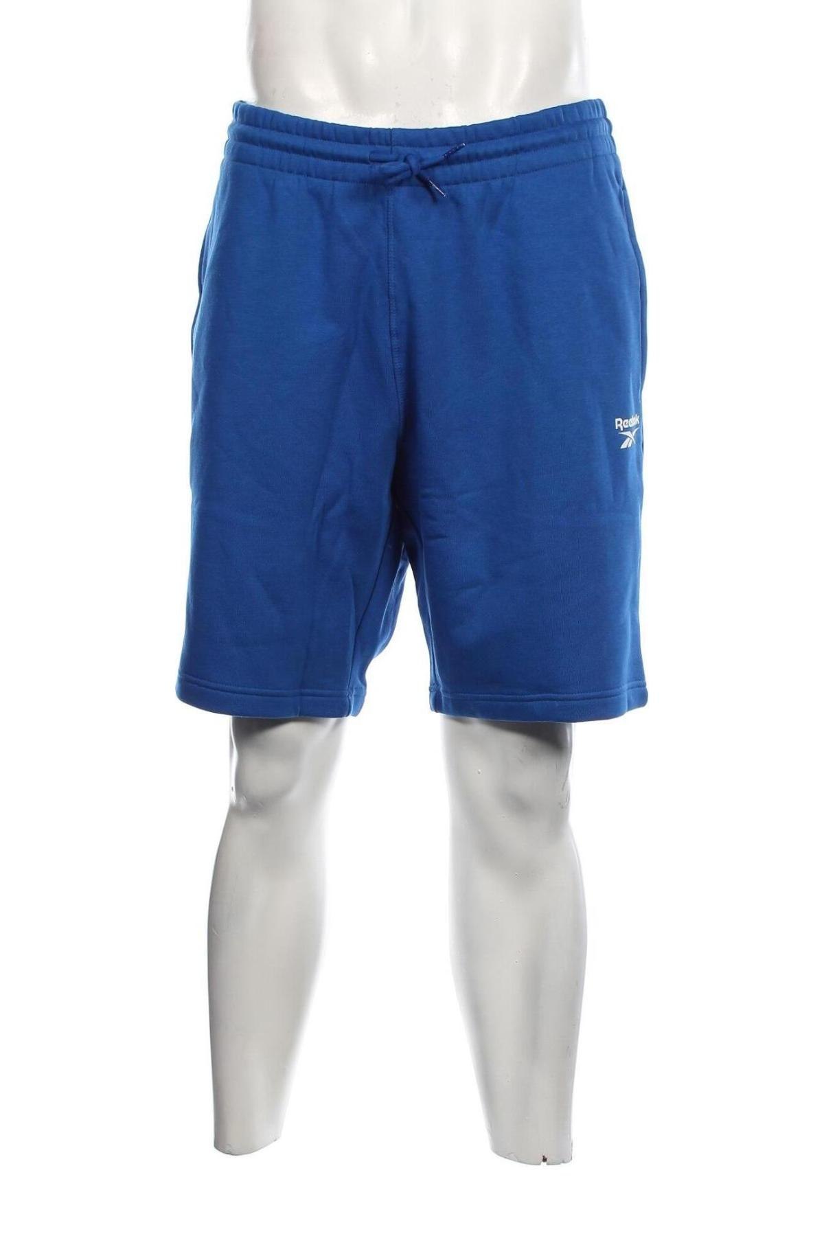 Pantaloni scurți de bărbați Reebok, Mărime L, Culoare Albastru, Preț 151,97 Lei