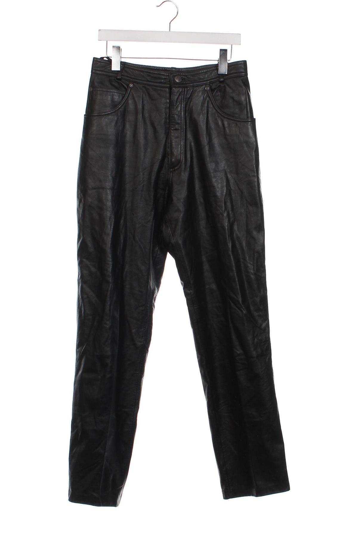 Pánské kožené kalhoty , Velikost S, Barva Černá, Cena  682,00 Kč