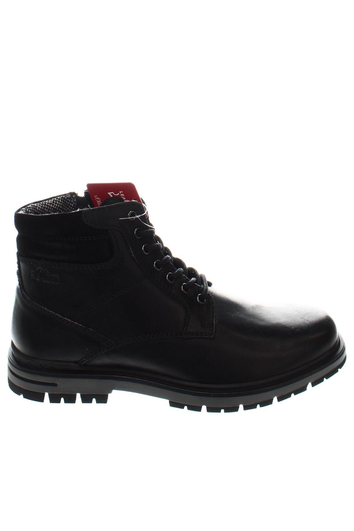Мъжки обувки S.Oliver, Размер 43, Цвят Черен, Цена 84,00 лв.
