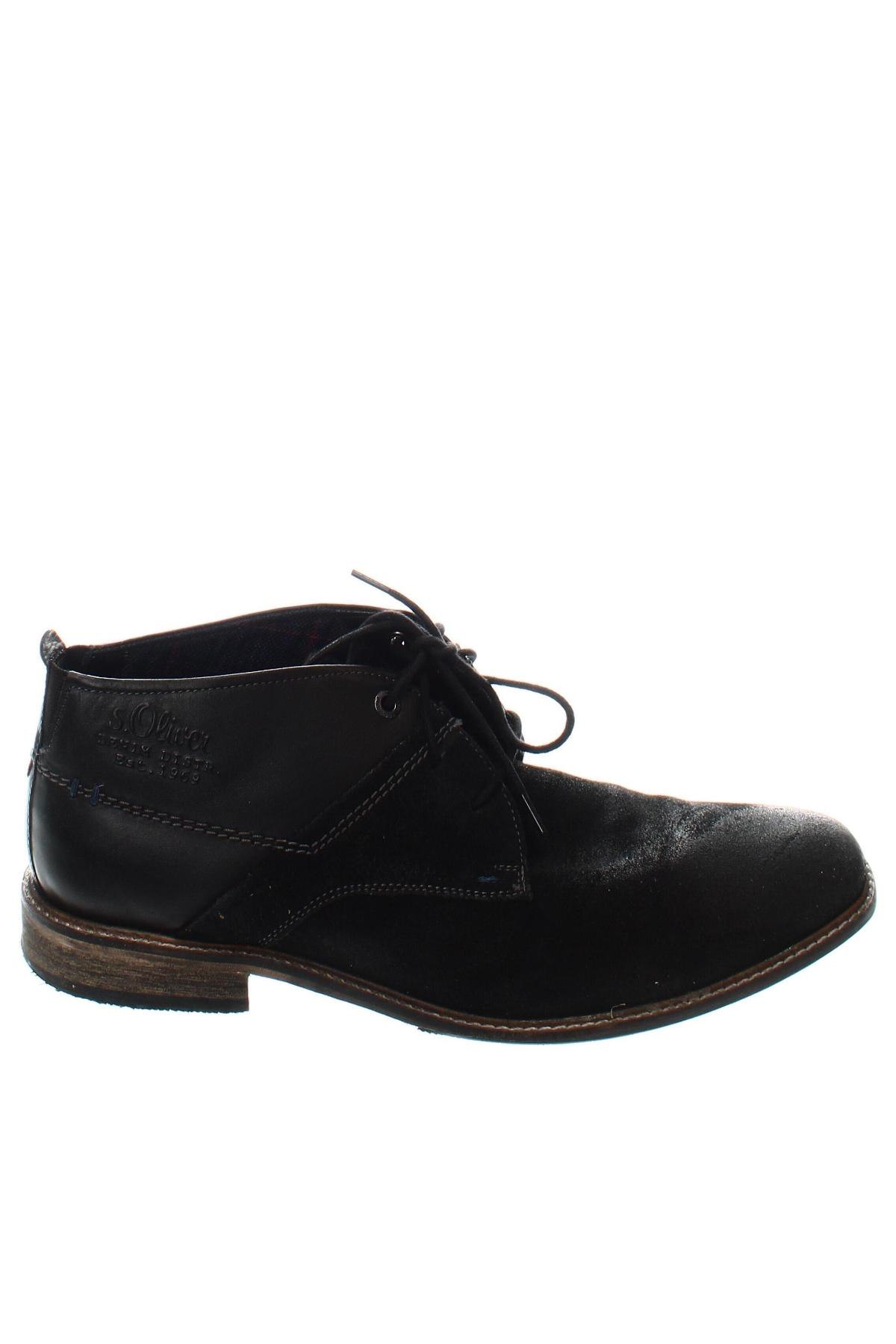 Мъжки обувки S.Oliver, Размер 43, Цвят Черен, Цена 62,00 лв.
