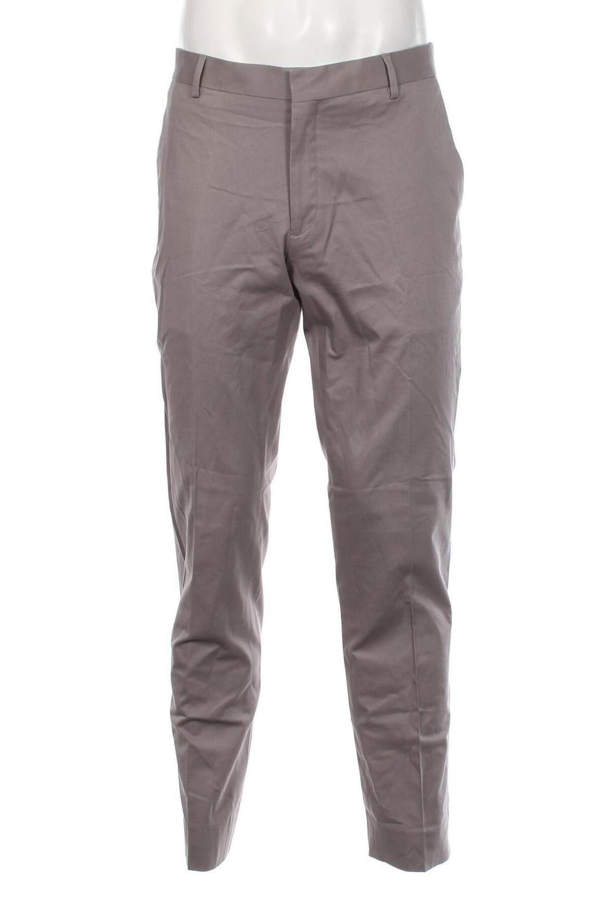 Pantaloni de bărbați, Mărime L, Culoare Gri, Preț 33,39 Lei