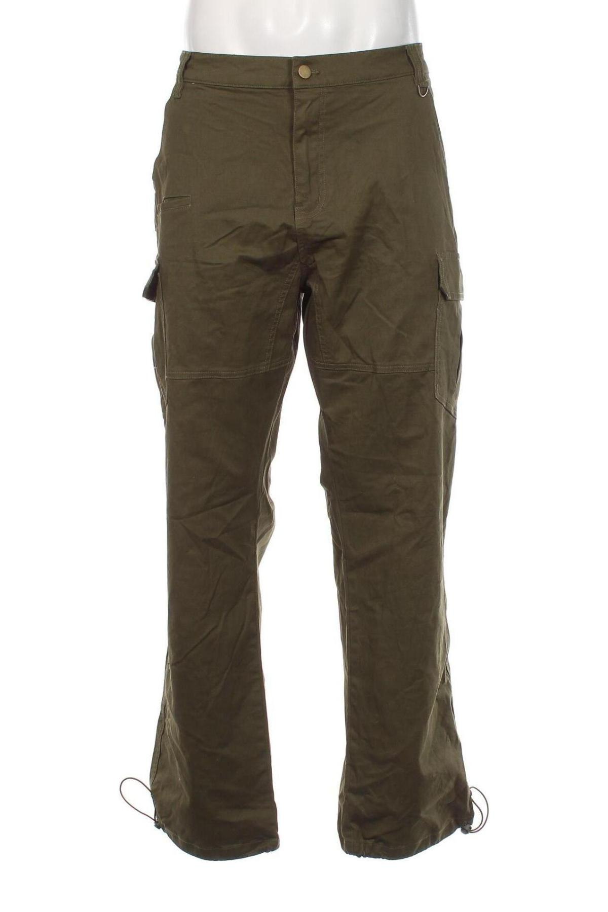 Ανδρικό παντελόνι, Μέγεθος L, Χρώμα Πράσινο, Τιμή 7,18 €