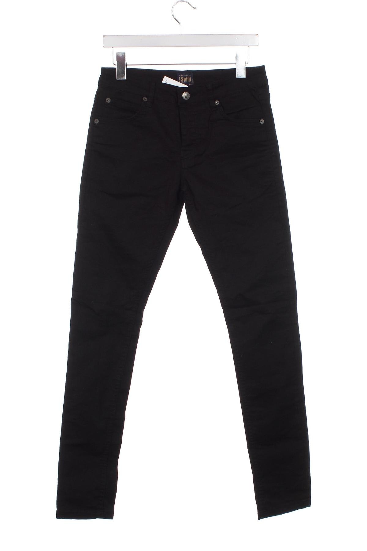 Мъжки панталон ! Solid, Размер S, Цвят Черен, Цена 12,30 лв.