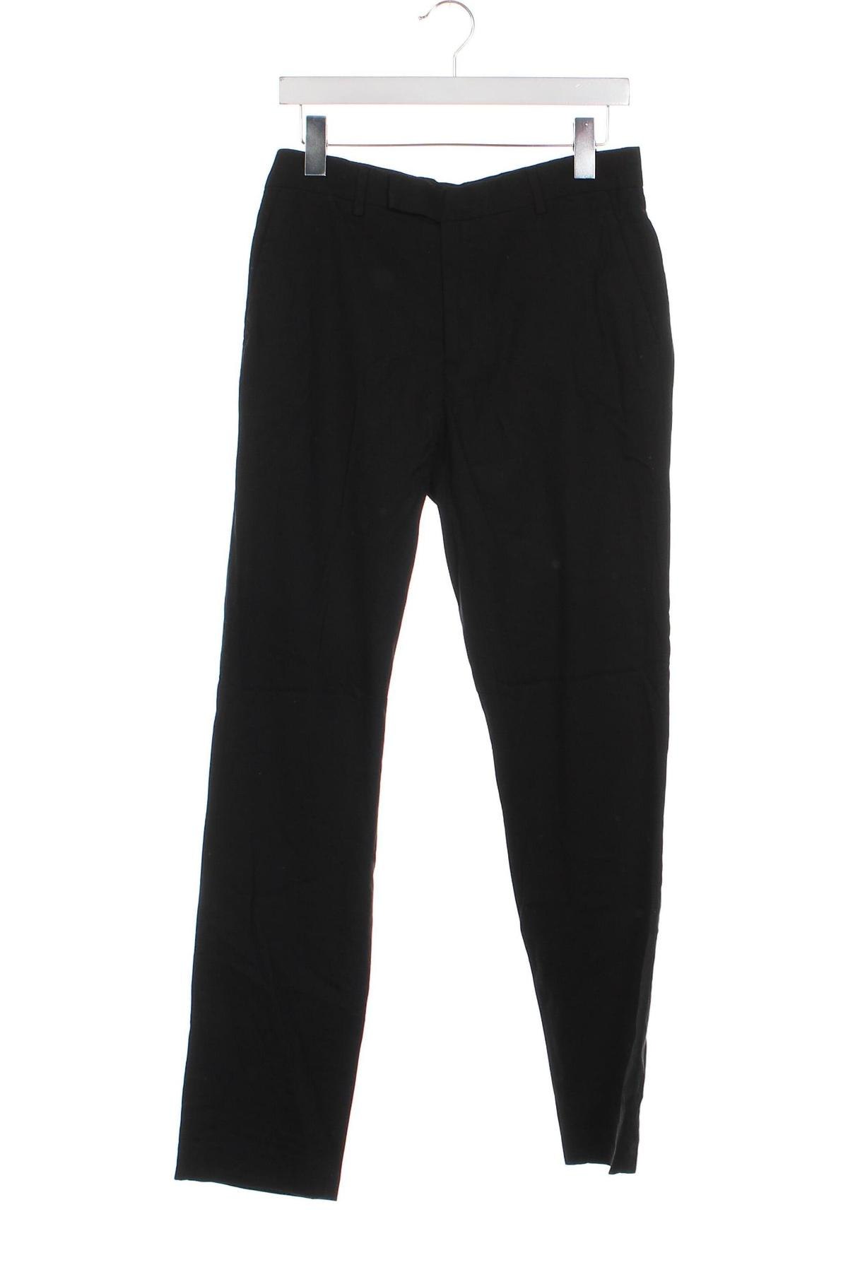 Pantaloni de bărbați ASOS, Mărime S, Culoare Negru, Preț 21,99 Lei