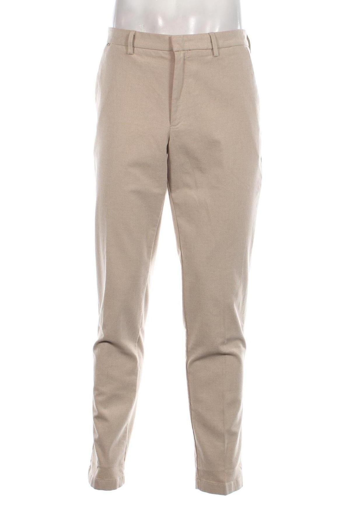 Мъжки панталон BOSS, Размер L, Цвят Бежов, Цена 190,50 лв.