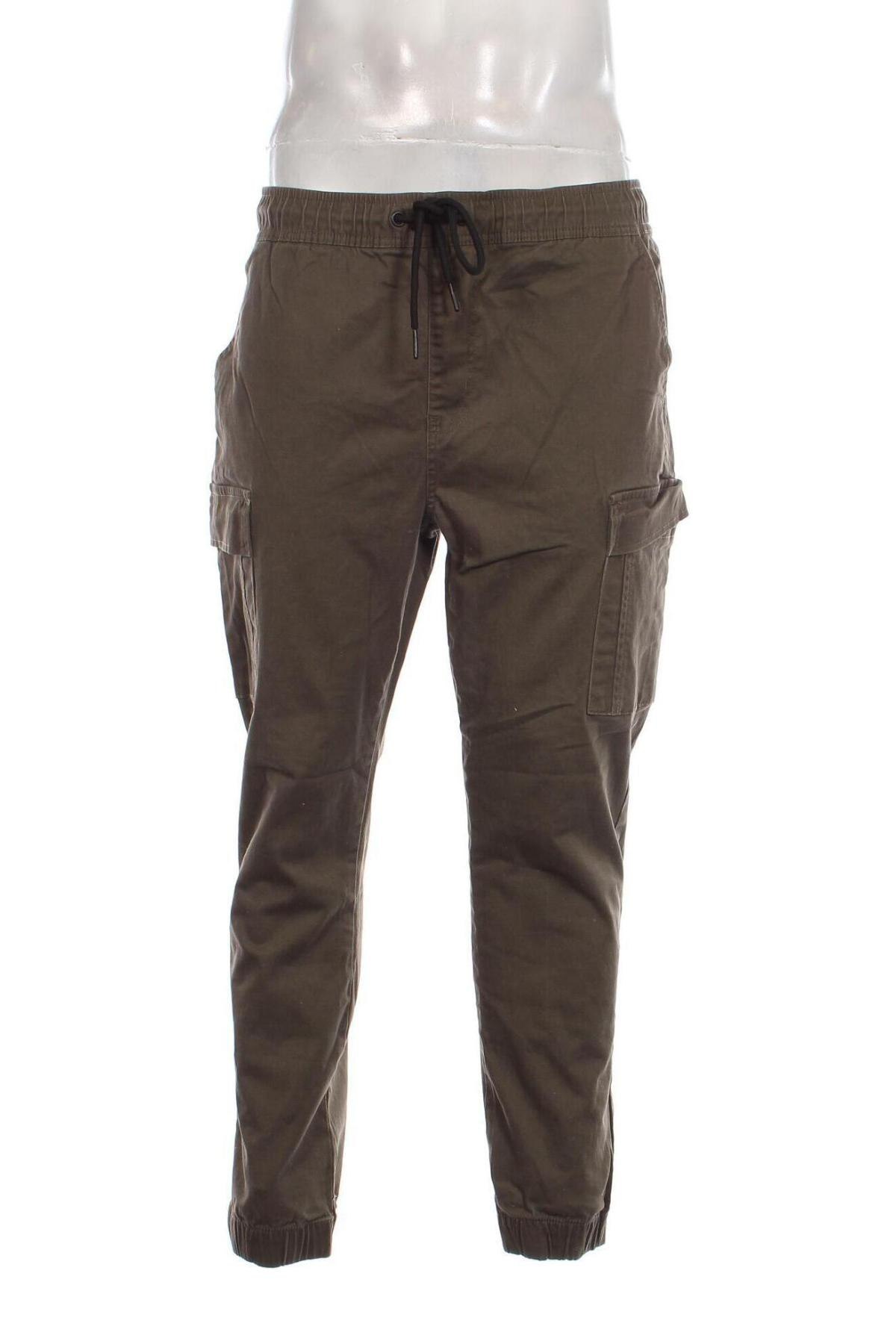Pantaloni de bărbați Bluenotes, Mărime XL, Culoare Verde, Preț 47,70 Lei