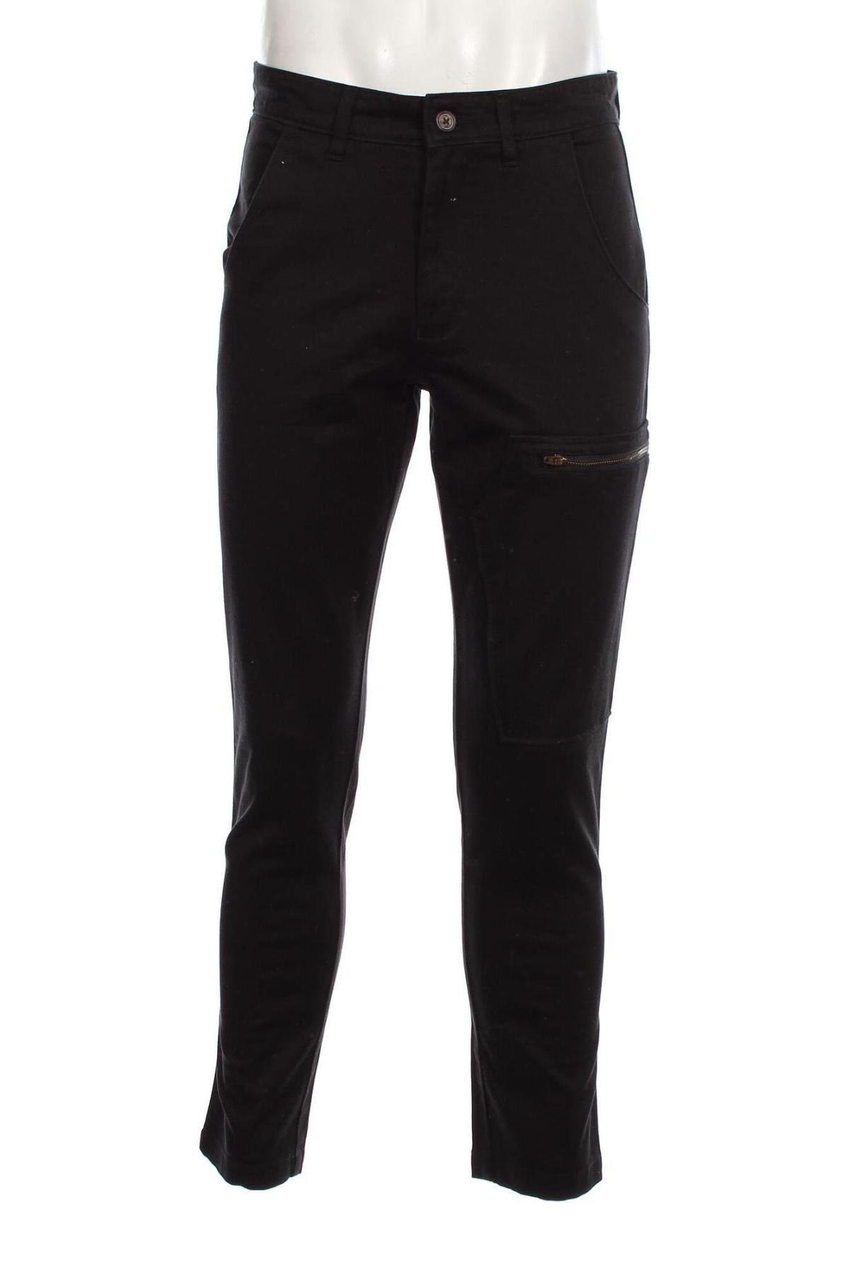 Мъжки панталон Burton of London, Размер M, Цвят Черен, Цена 41,85 лв.