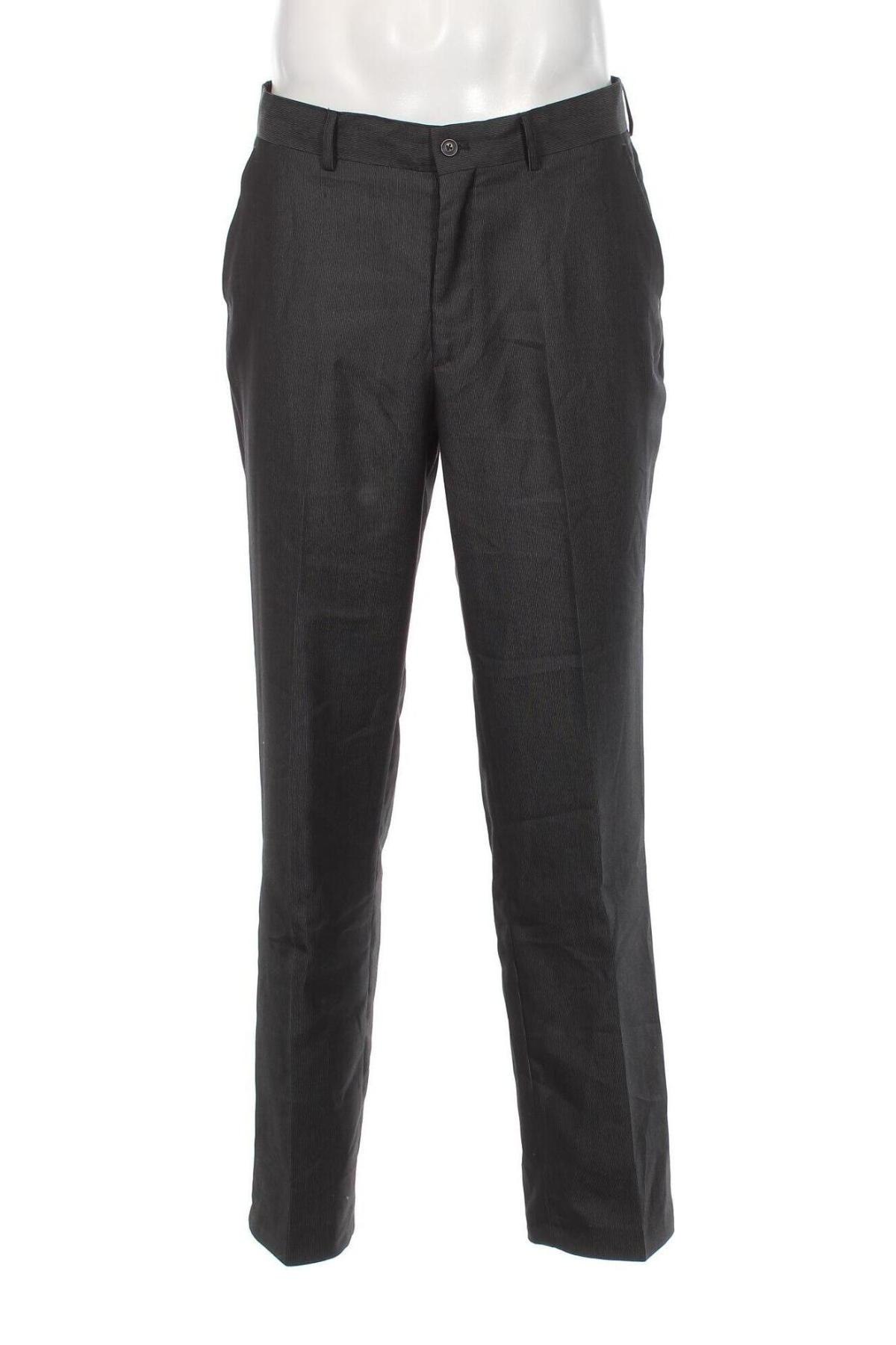 Pantaloni de bărbați Canda, Mărime L, Culoare Gri, Preț 33,39 Lei