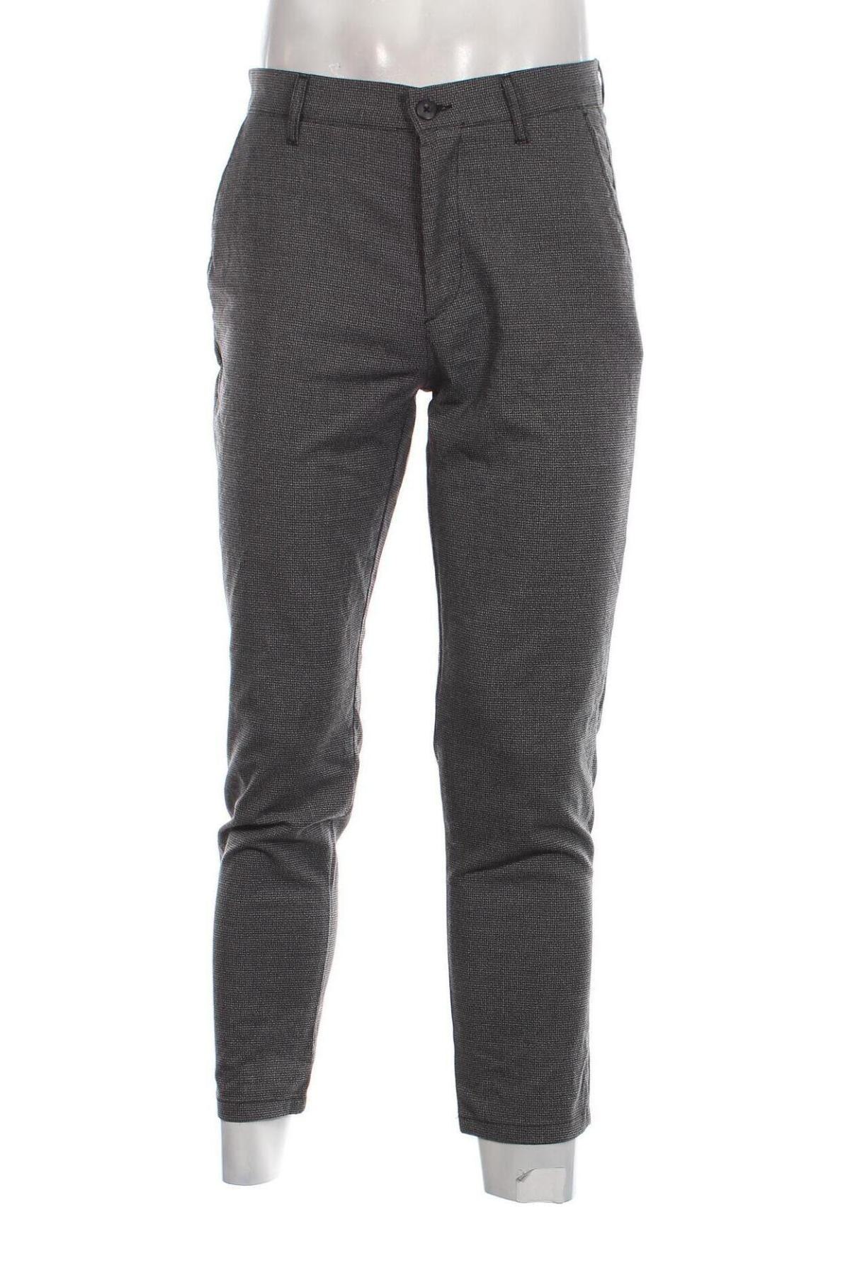 Pantaloni de bărbați Defacto, Mărime M, Culoare Gri, Preț 42,93 Lei