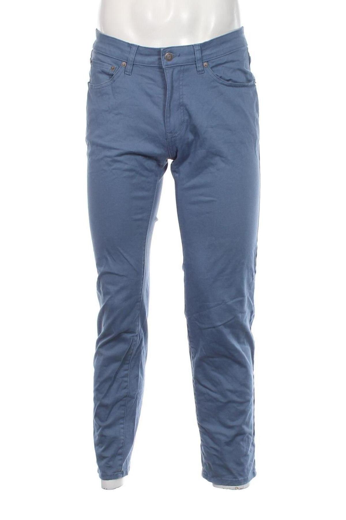 Мъжки панталон Dressmann, Размер M, Цвят Син, Цена 18,45 лв.