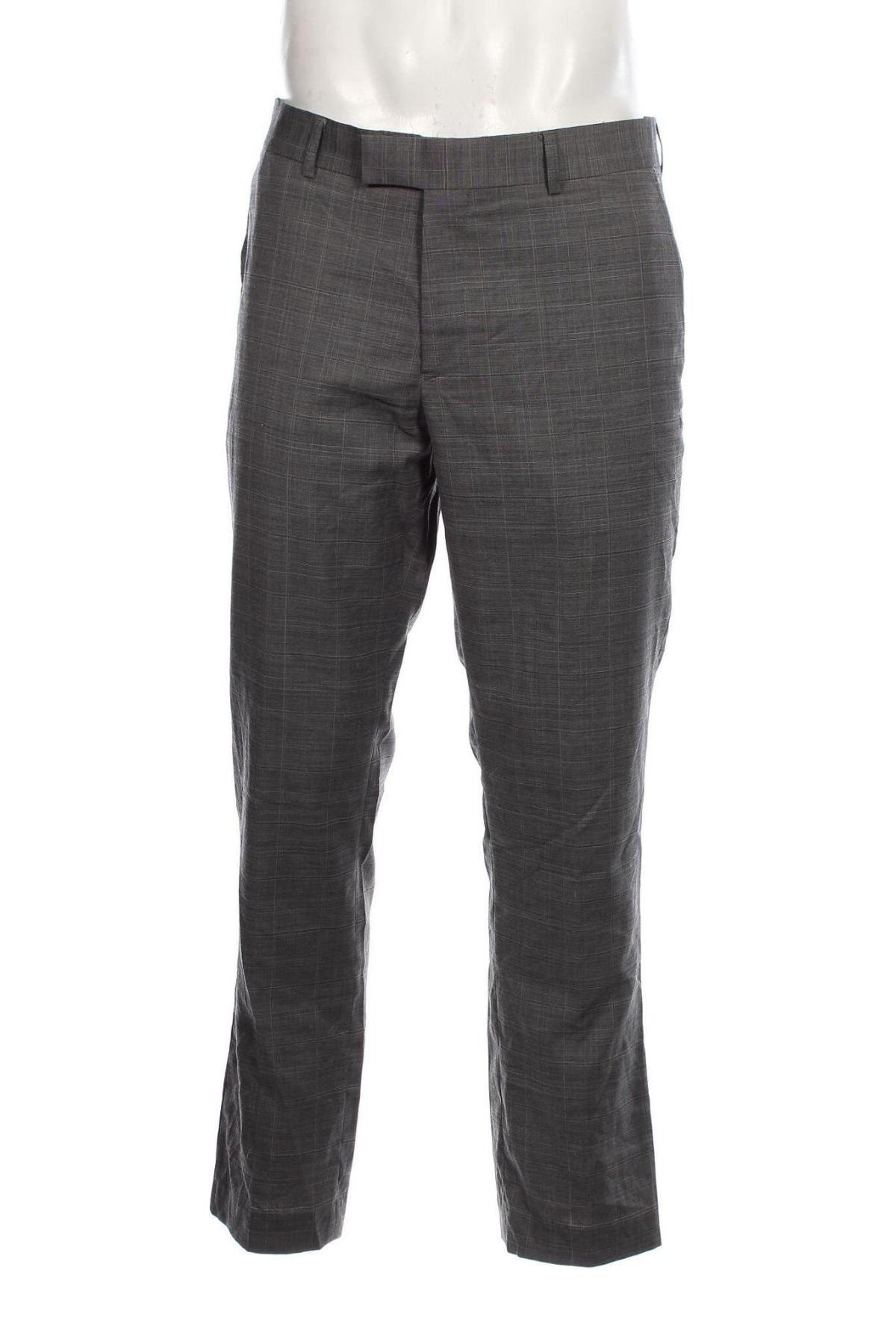Ανδρικό παντελόνι Dressmann, Μέγεθος M, Χρώμα Γκρί, Τιμή 11,41 €