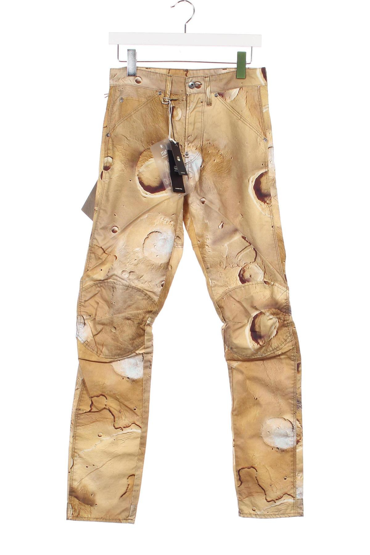 Мъжки панталон G-Star Raw, Размер XS, Цвят Бежов, Цена 76,00 лв.